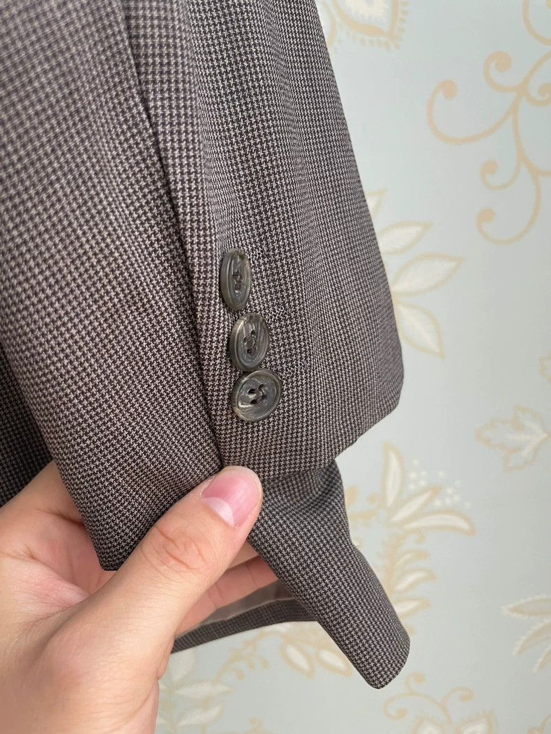 Yohji Yamamoto Yohji Yamamoto size os Houndstooth blazer 2504-Nextarrow Size 36R - 2 Thumbnail