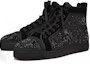 Christian Louboutin o1bcso1str1024 Louisario Flat in Black Size US 12 / EU 45 - 3 Thumbnail