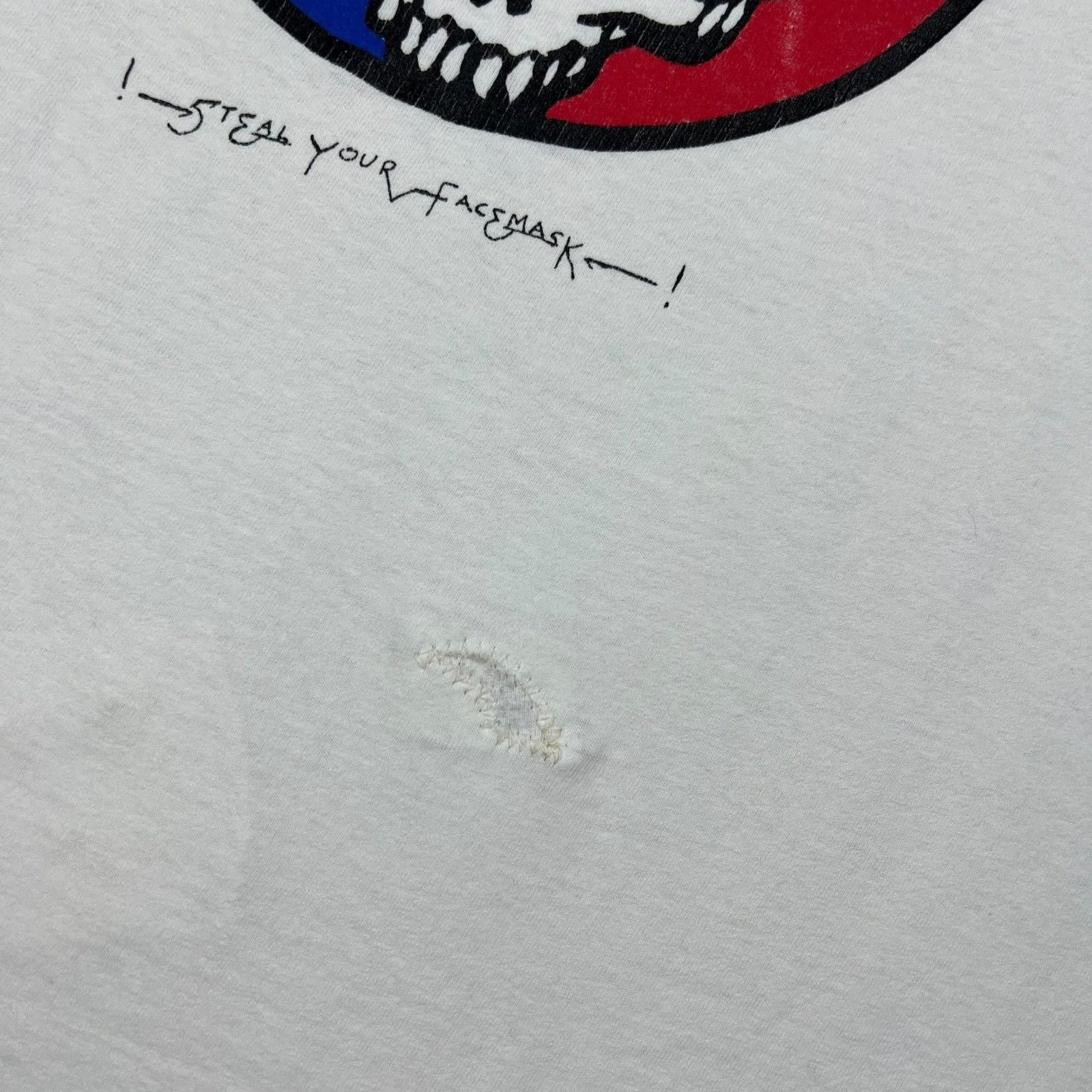 Anvil × Band Tees × Grateful Dead 90s Grateful Dead Buffalo Bills Steal Your Facemask band tee Size US XL / EU 56 / 4 - 5 Thumbnail