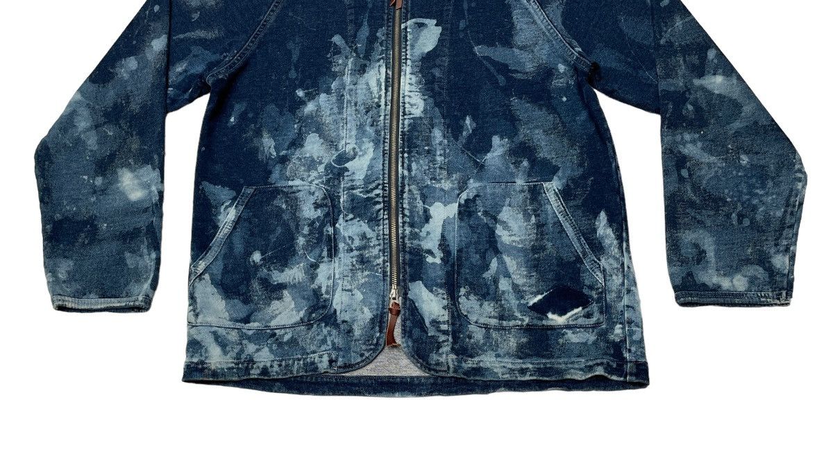 Japanese Brand × Vintage Vintage Aozora Blue Heaven Stretchable Denim Jacket 2000s Size US L / EU 52-54 / 3 - 6 Thumbnail