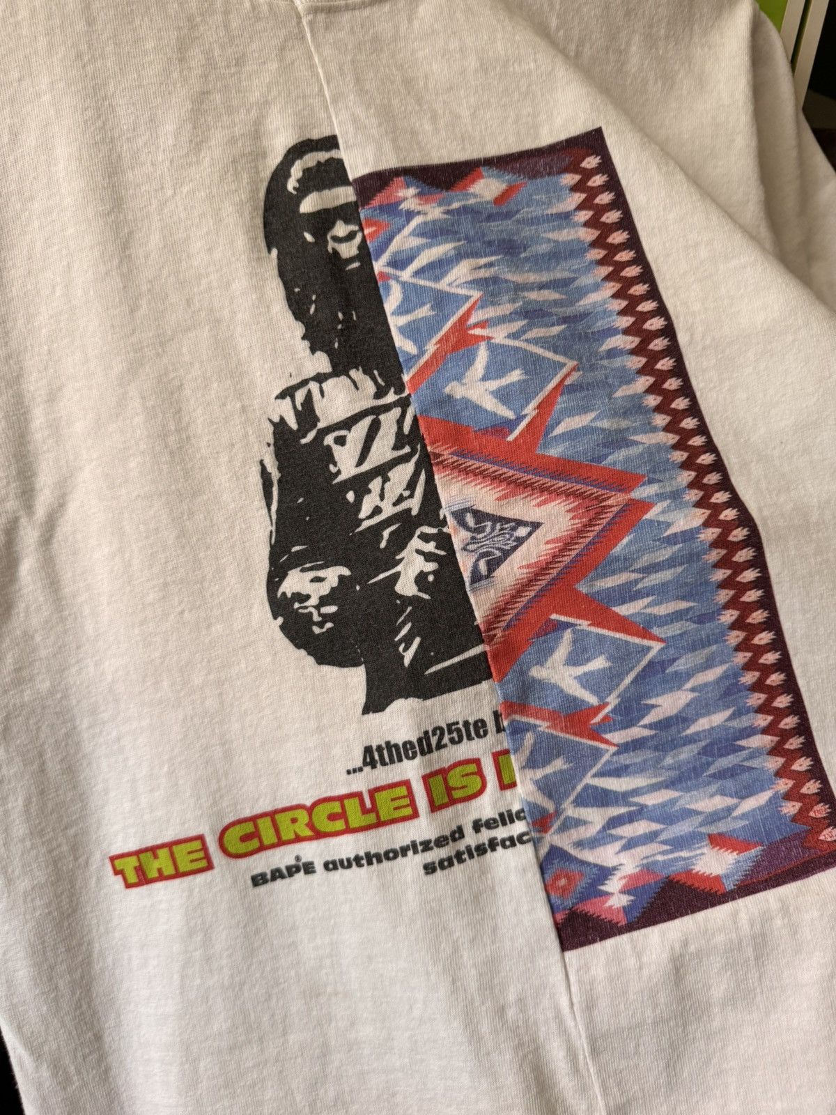 Bape × Neighborhood BAPE X NEIGHBORHOOD SPLIT TEE🔥 Size US S / EU 44-46 / 1 - 3 Thumbnail
