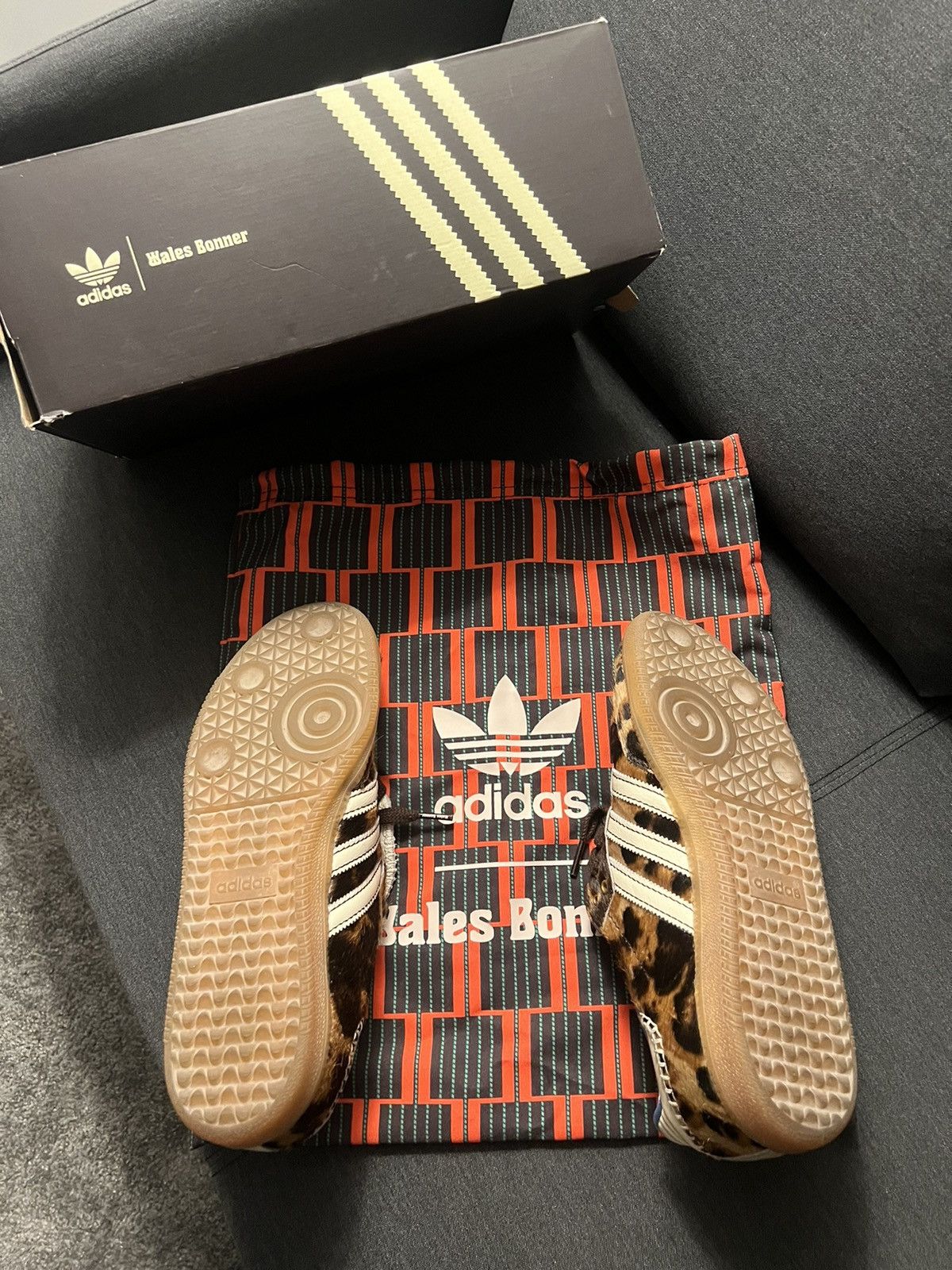 Adidas × Wales Bonner adidas wales bonner leopard print Size US 10 / EU 43 - 5 Thumbnail