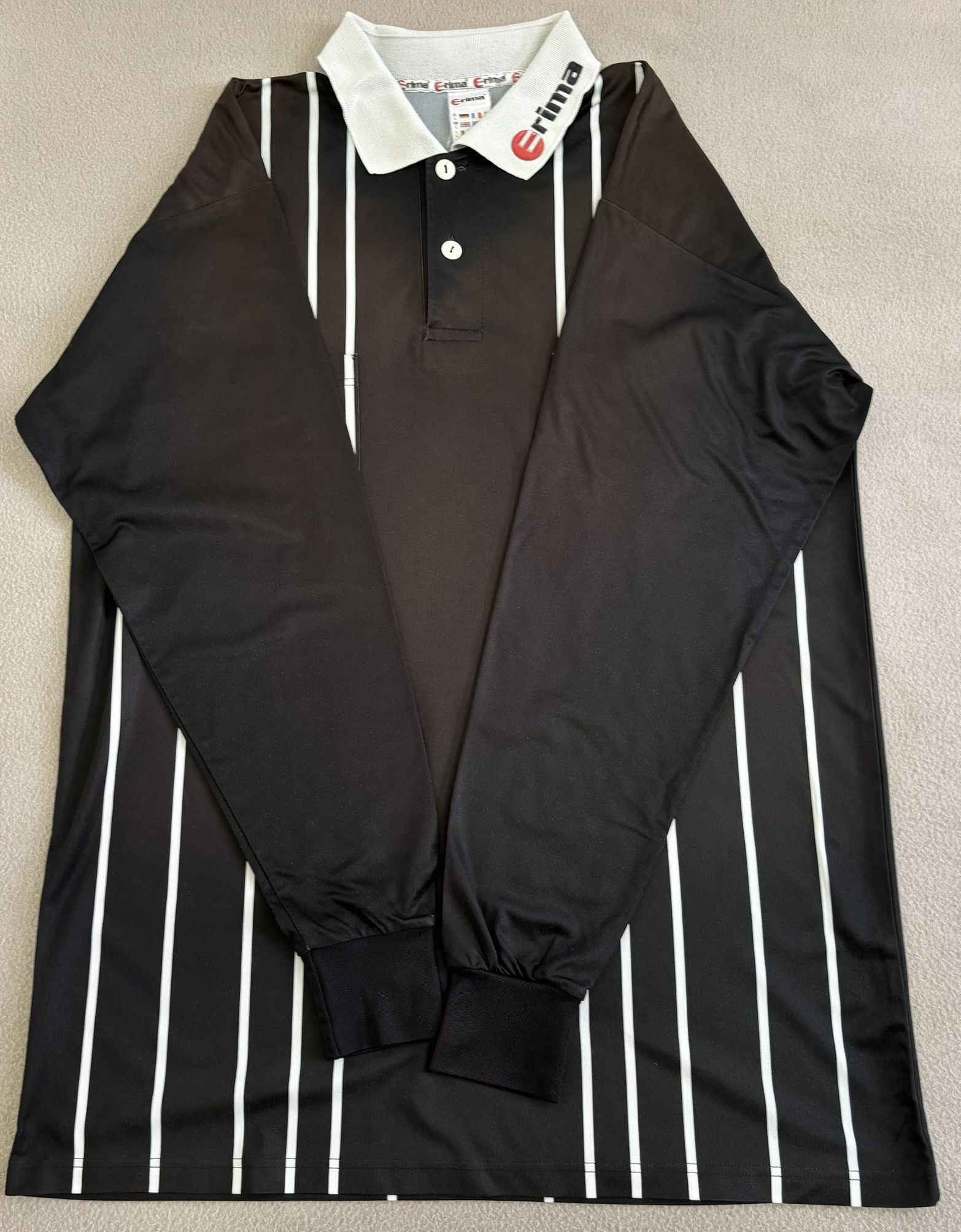 Erima Erima Referee T-shirt vintage 90s large Size US L / EU 52-54 / 3 - 9 Thumbnail