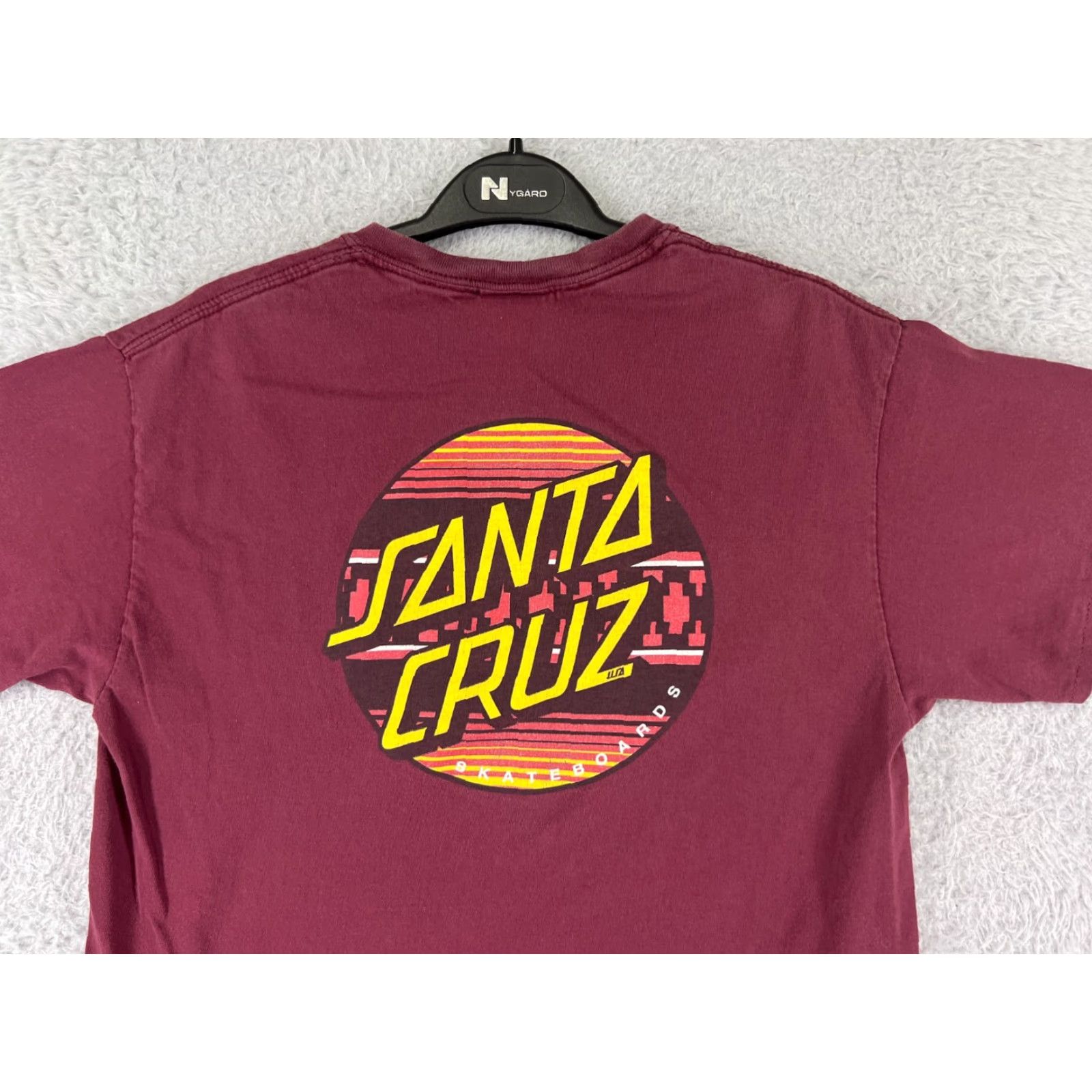 Vintage VINTAGE Santa Cruz Shirt Mens M Red Short Sleeve Crew Neck Logo Skate 90s California Mens Size US M / EU 48-50 / 2 - 7 Thumbnail
