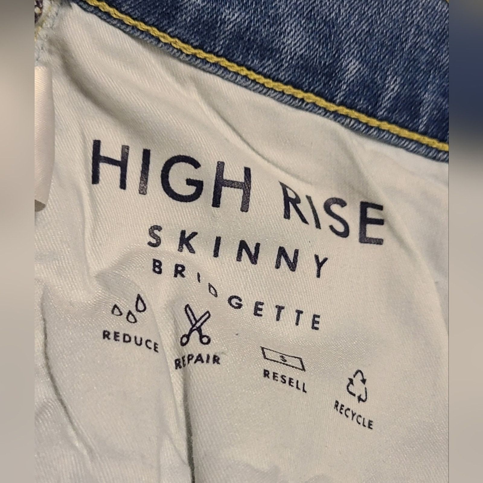 Lucky Brand Lucky Brand Women's Jeans High Rise Skinny Size 2/26A Size 26" / US 2 / IT 38 - 3 Thumbnail