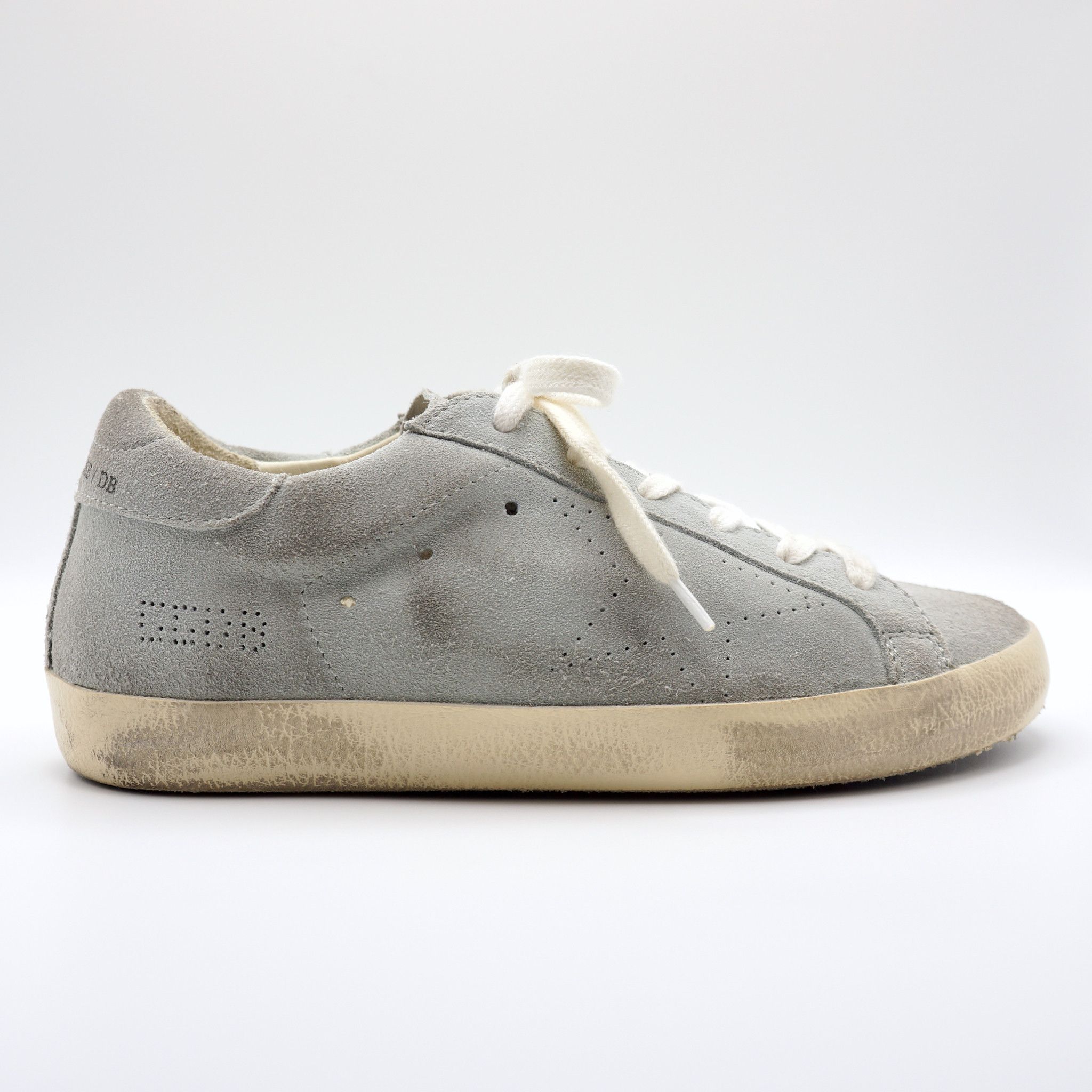 Golden Goose Superstar Gray Suede Sneakers NWOB Size US 6 / IT 36 - 2 Thumbnail