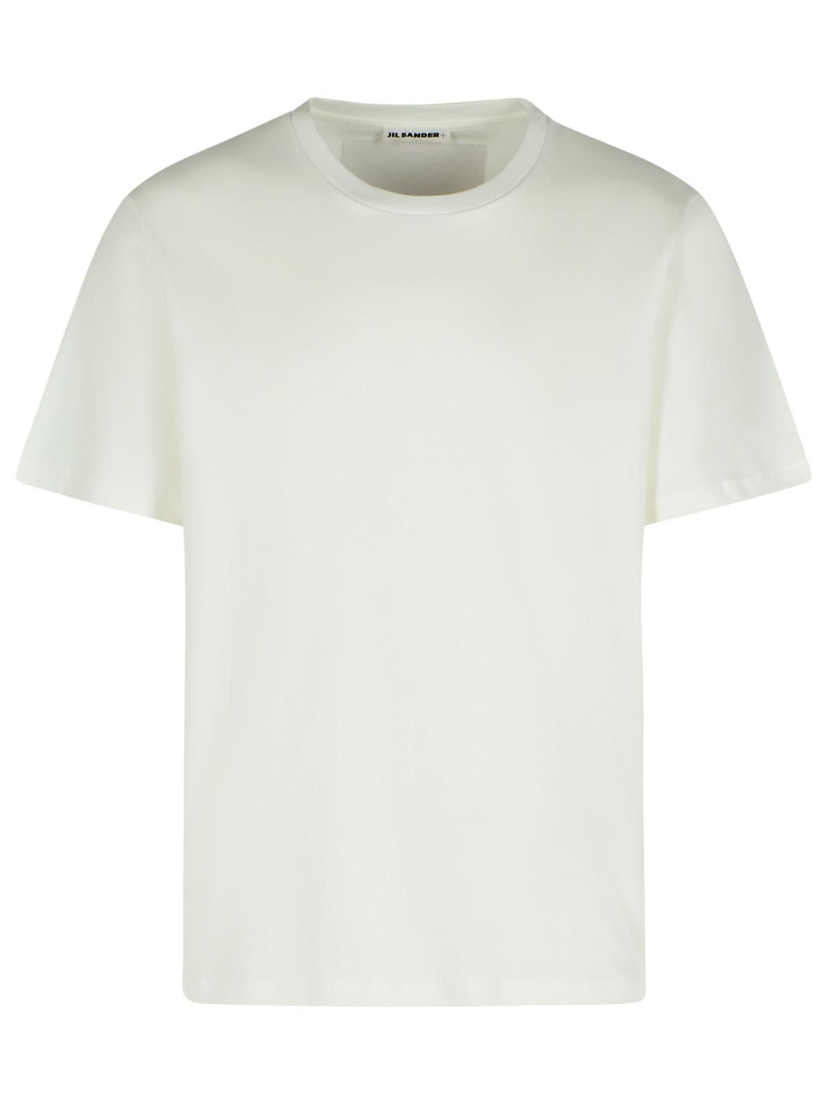 Jil Sander JIL SANDER White Cotton T-Shirt Size US XL / EU 56 / 4 - 1 Thumbnail