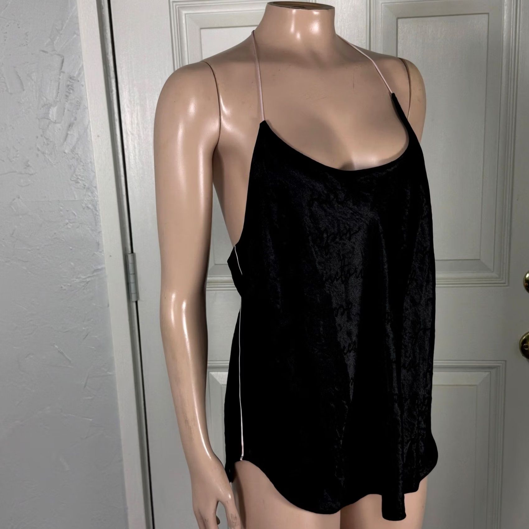 Victoria's Secret Victoria'S Secret Satin Racerback Tank Top XL E4-6 Size XL / US 12-14 / IT 48-50 - 4 Thumbnail