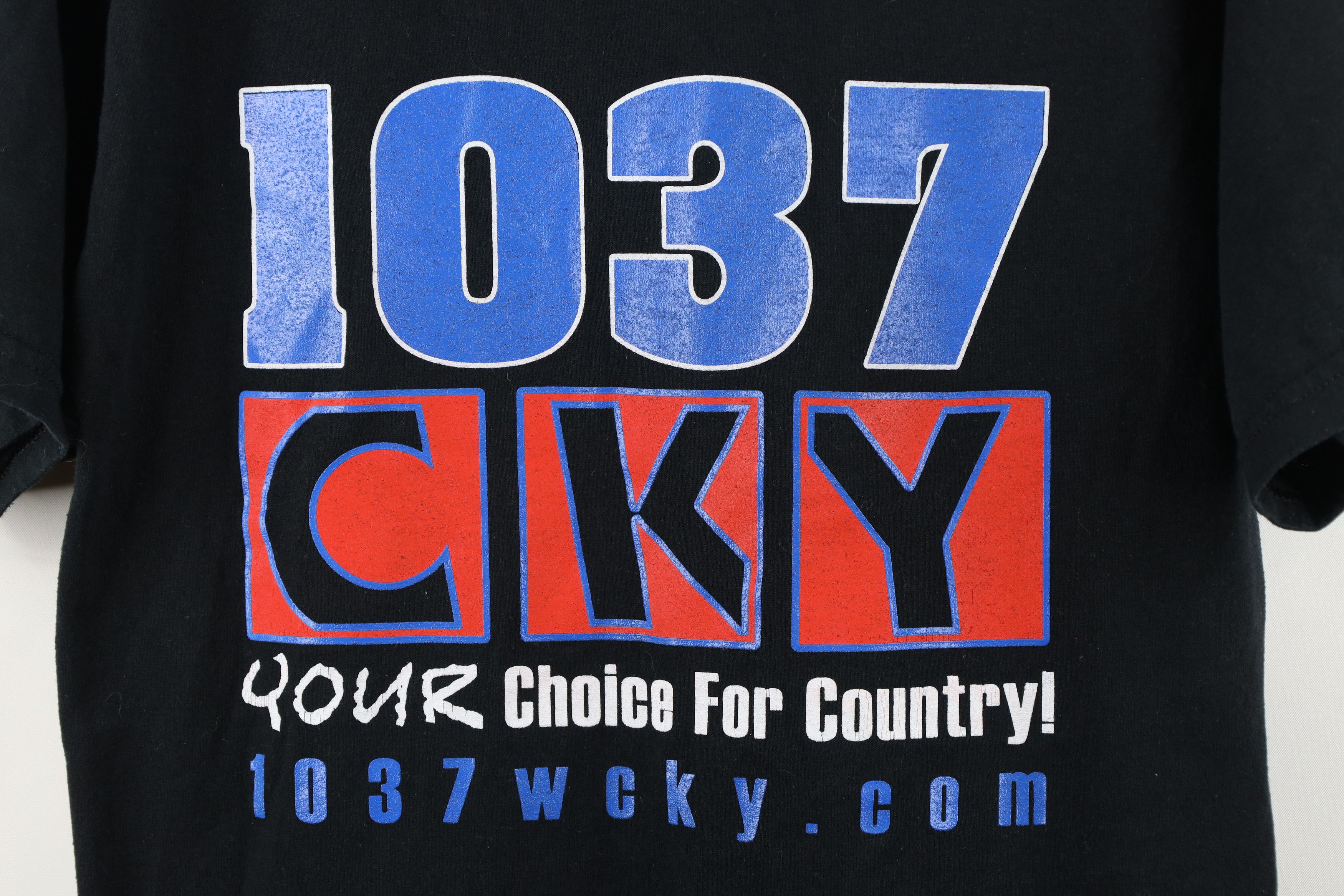 Vintage Vintage 1037 CKY Radio Country Music Short Sleeve T-Shirt Size US M / EU 48-50 / 2 - 4 Thumbnail