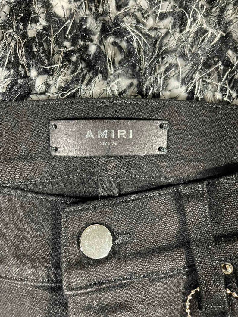 Amiri Amiri Watercolor Half Track Jean Size US 30 / EU 46 - 4 Thumbnail