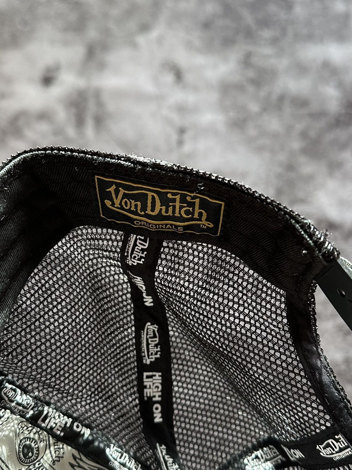Von Dutch Vintage streetwear y2k sk8 Von Dutch Cap Size ONE SIZE - 6 Thumbnail