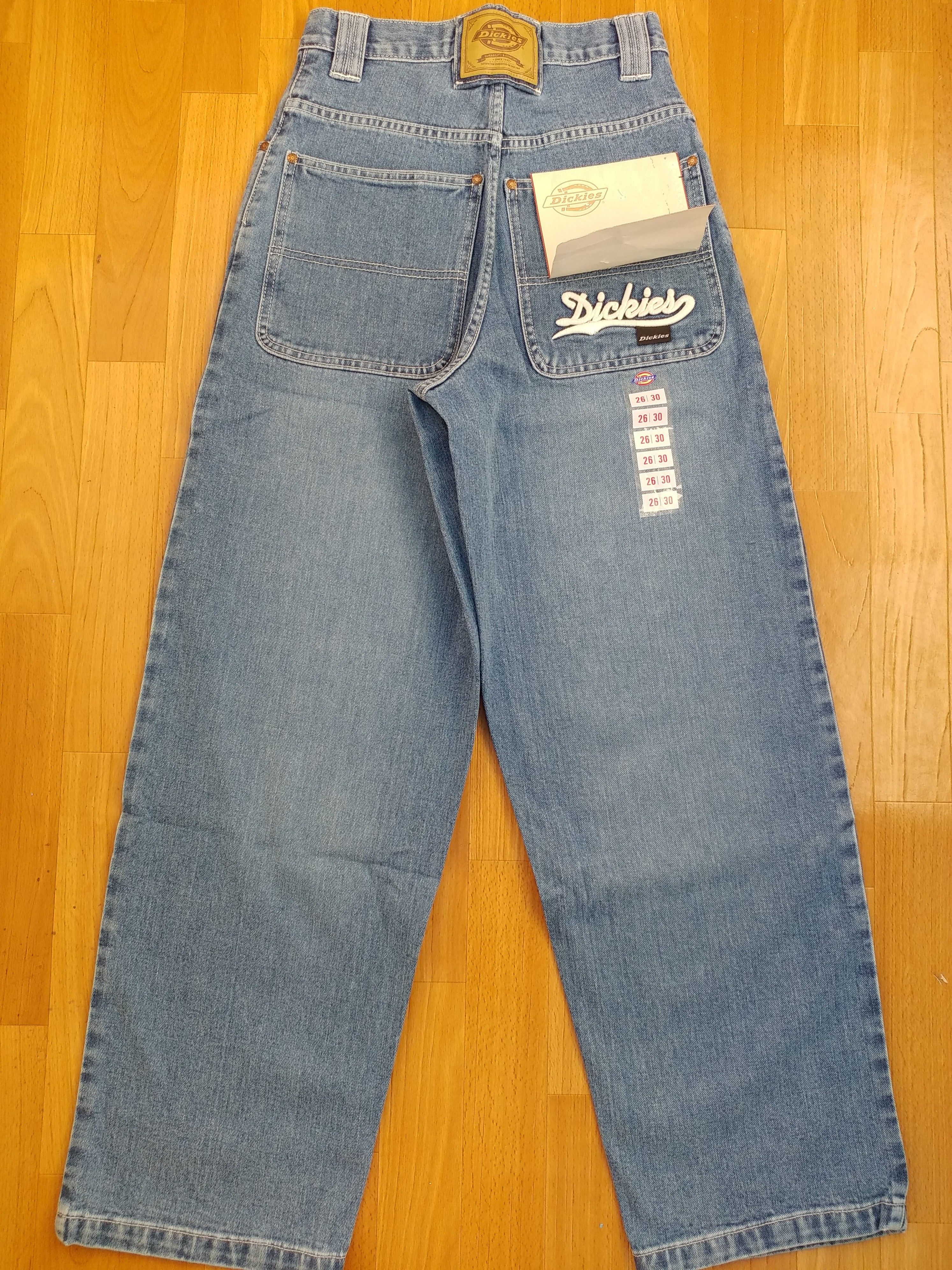Dickies Dickies jeans, vintage baggy Big Daddy hip hop 90s skater 26 Size US 26 / EU 42 - 1 Thumbnail