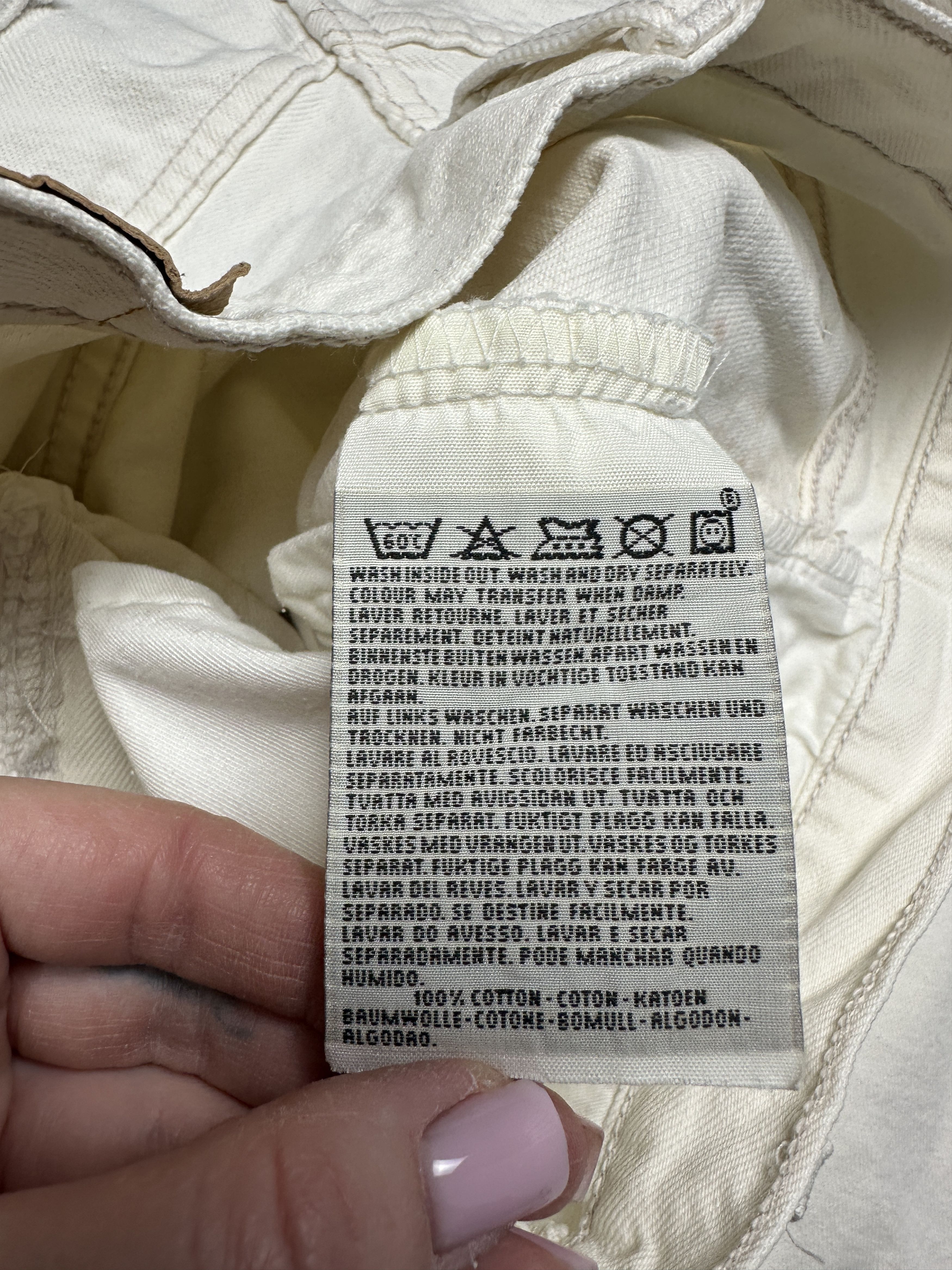 Levi's Levi's 501 90s Vintage White Denim Pants Jeans Size US 34 / EU 50 - 9 Thumbnail