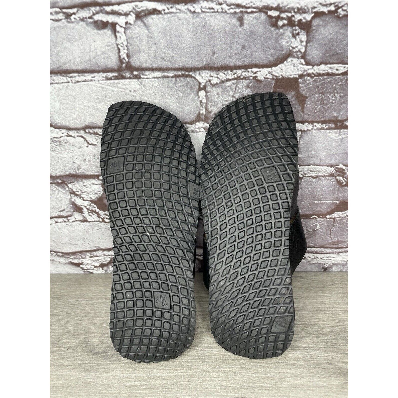 Other Think! Black Leather Cork Sun Moon Silver Wedge Sandals Wome Size US 6.5 / IT 36.5 - 11 Thumbnail