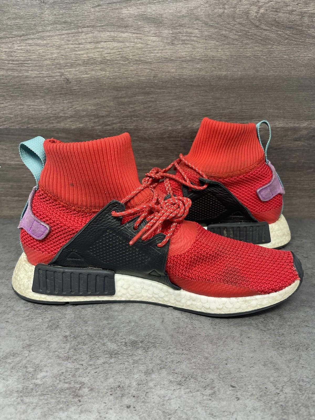 Adidas Adidas NMD XR1 Shoes Mens Size 10 Red Running Sneakers Size US 10 / EU 43 - 7 Thumbnail