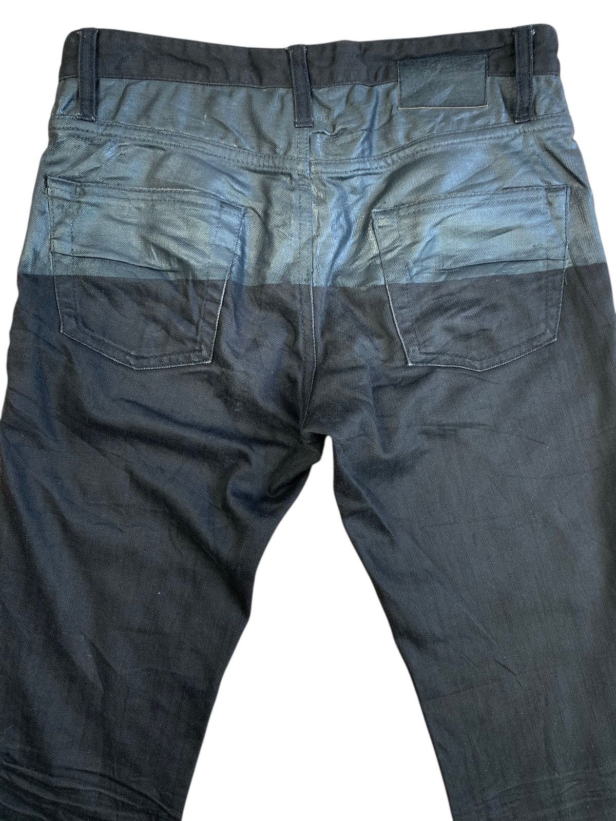 Yohji Yamamoto 90’s AAR By Yohji Yamamoto Hybrid Painted Pants Size US 29 - 10 Thumbnail