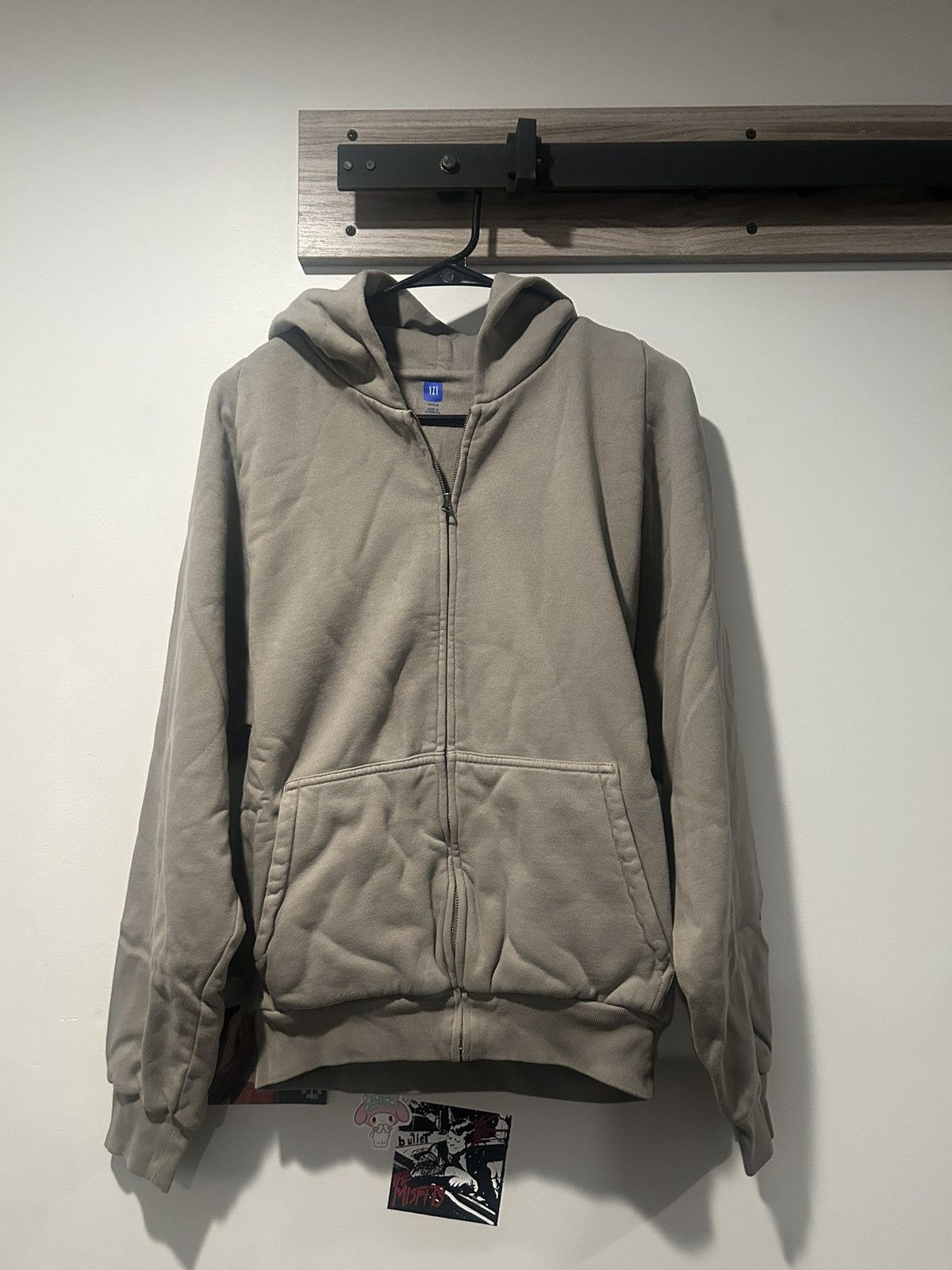 Yeezy Gap Hoodie Grey | Grailed