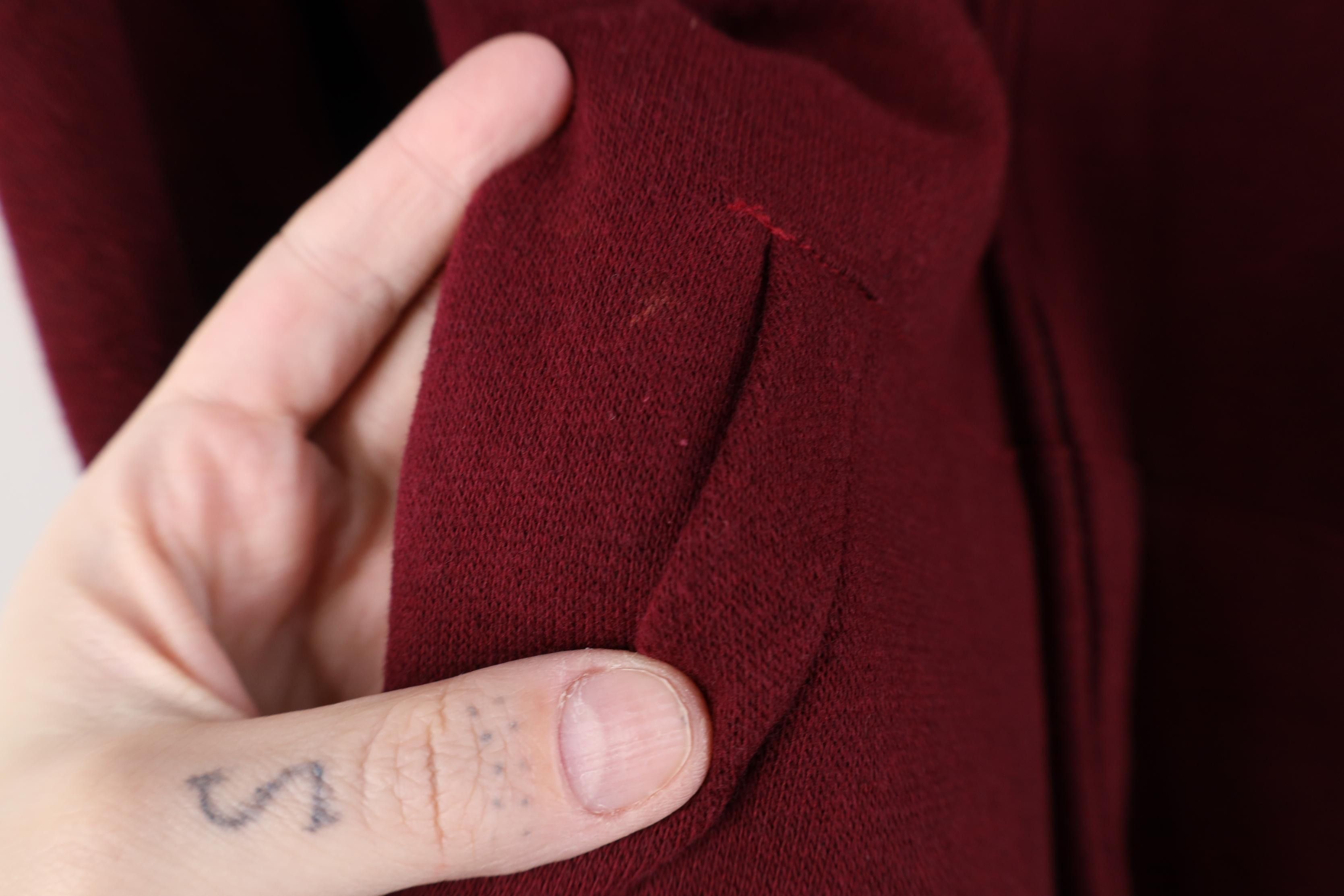 Vintage Vintage 70s Streetwear Full Zip Hoodie Sweatshirt Red USA Size US M / EU 48-50 / 2 - 4 Thumbnail