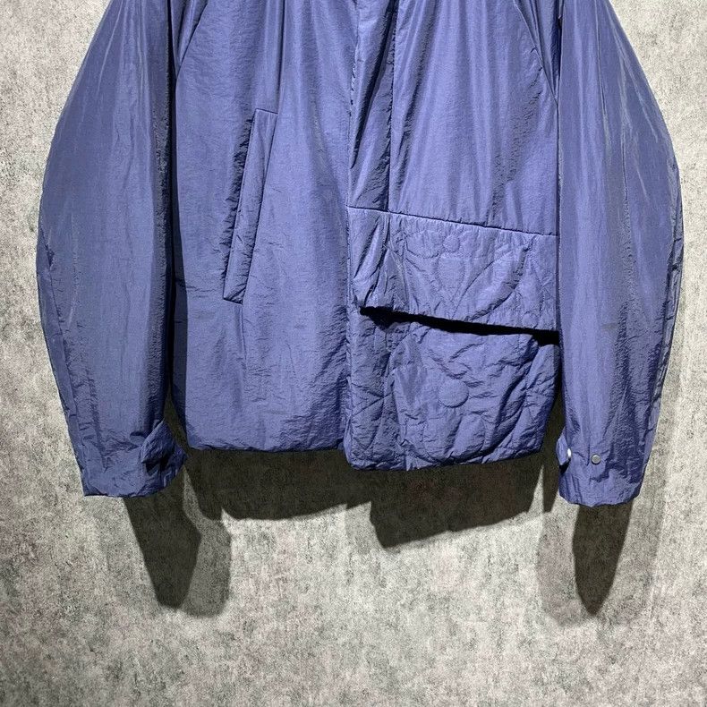 Louis Vuitton Louis Vuitton Dark blue embossed full logo cotton jacket 25 Size US M / EU 48-50 / 2 - 8 Thumbnail