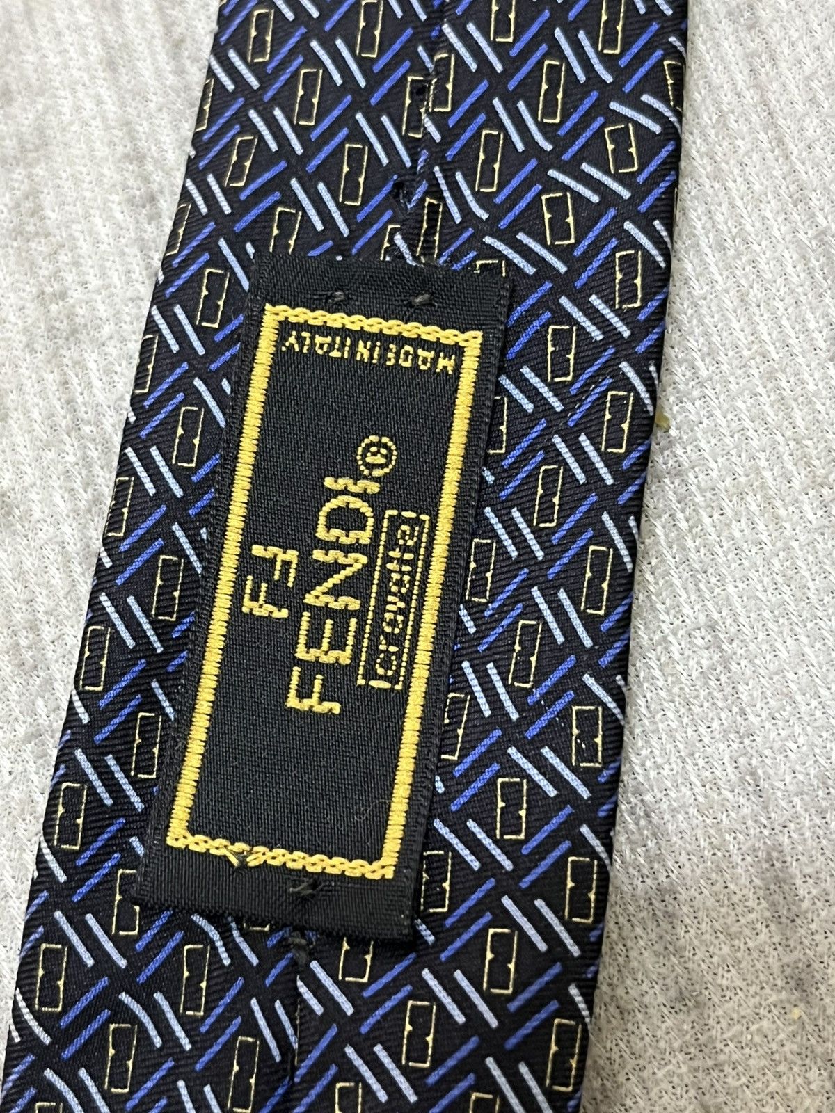 Fendi Fendi zucca monogram tie Size ONE SIZE - 4 Thumbnail