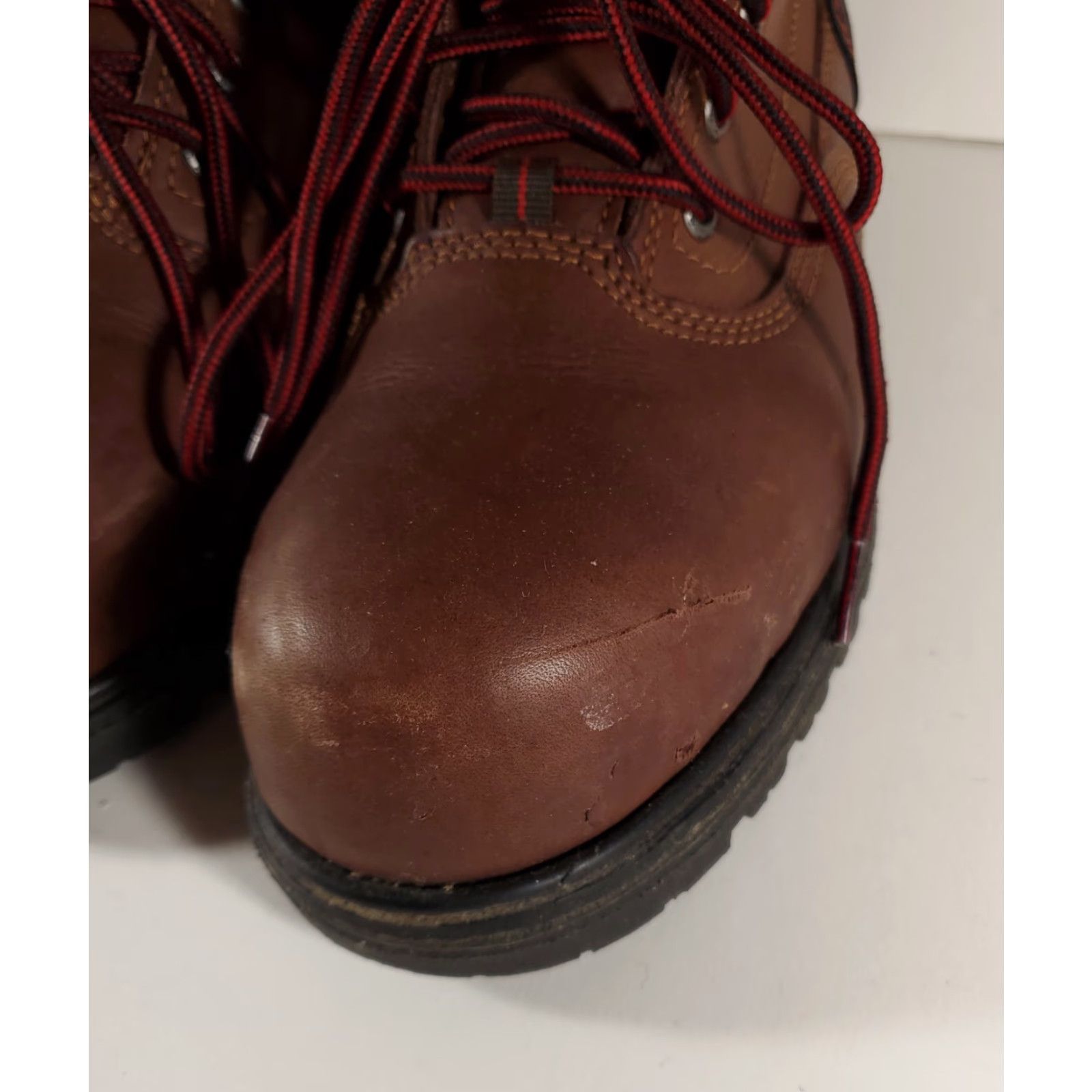 Red Wing Red Wing Boots Brown ASTM F2413-18 Waterproof Mens 9.5 Boot Leather Workwear Mens 9.5 Brown Red Wing Shoes Shoes Mens Size US 10 / EU 43 - 2 Thumbnail