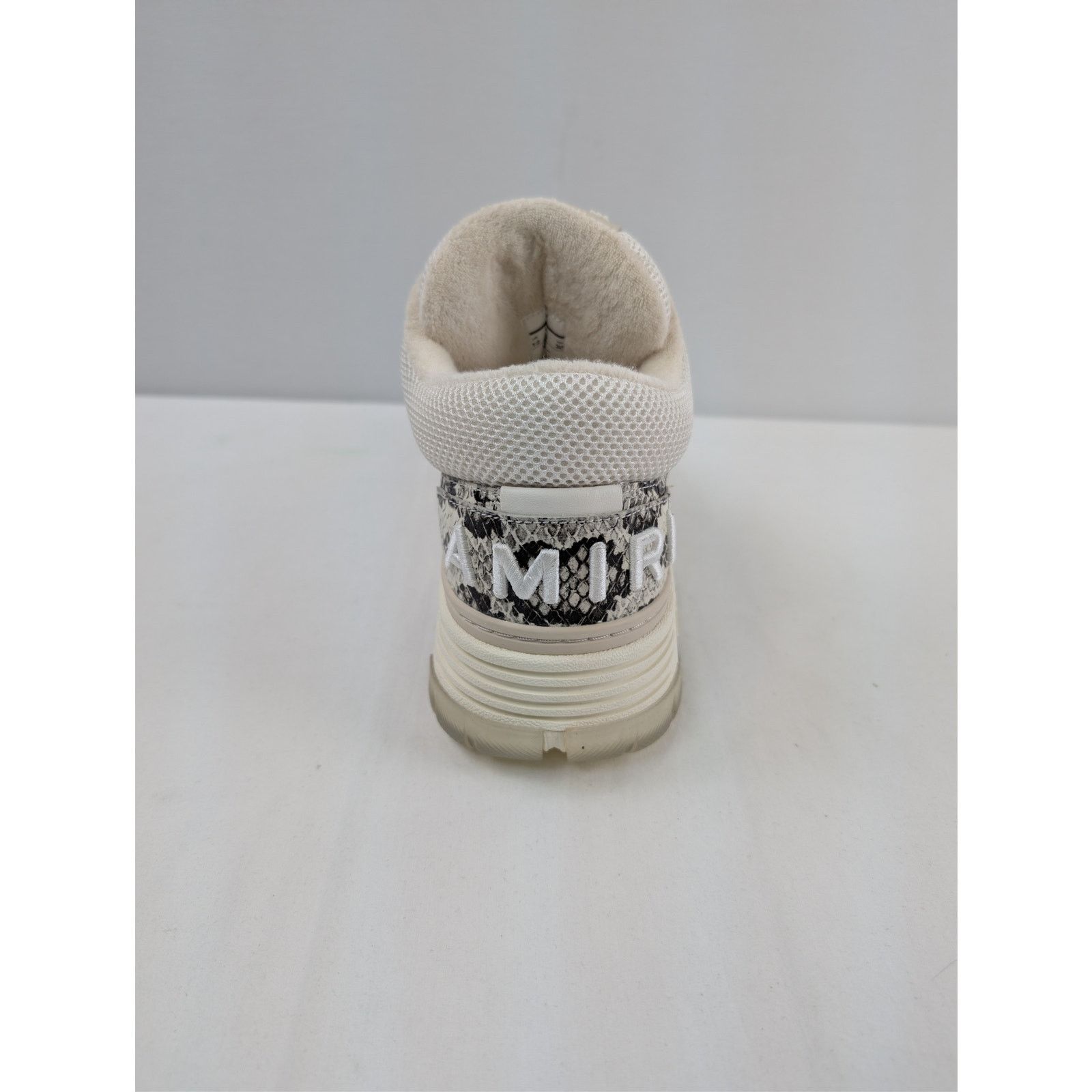 Amiri o1rshd1 Snake MA-1 Top Low Sneakers in Alabaster Size US 11 / EU 44 - 13 Thumbnail