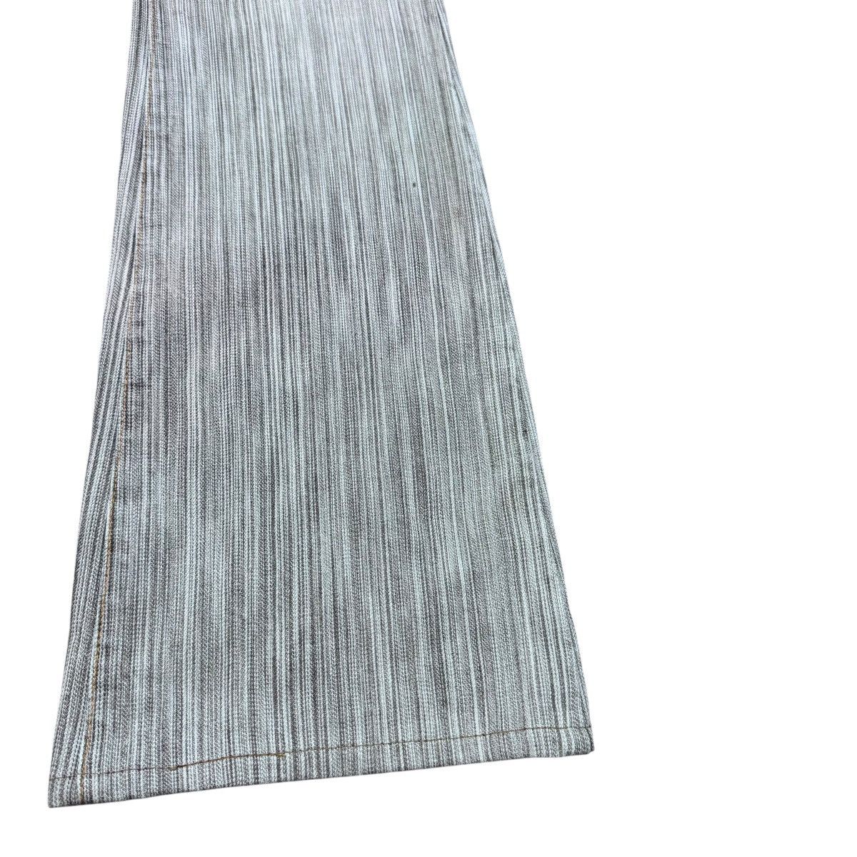 Japanese Brand Acoustic Japan Striped Denim Flare Jeans Size US 30 / EU 46 - 8 Thumbnail