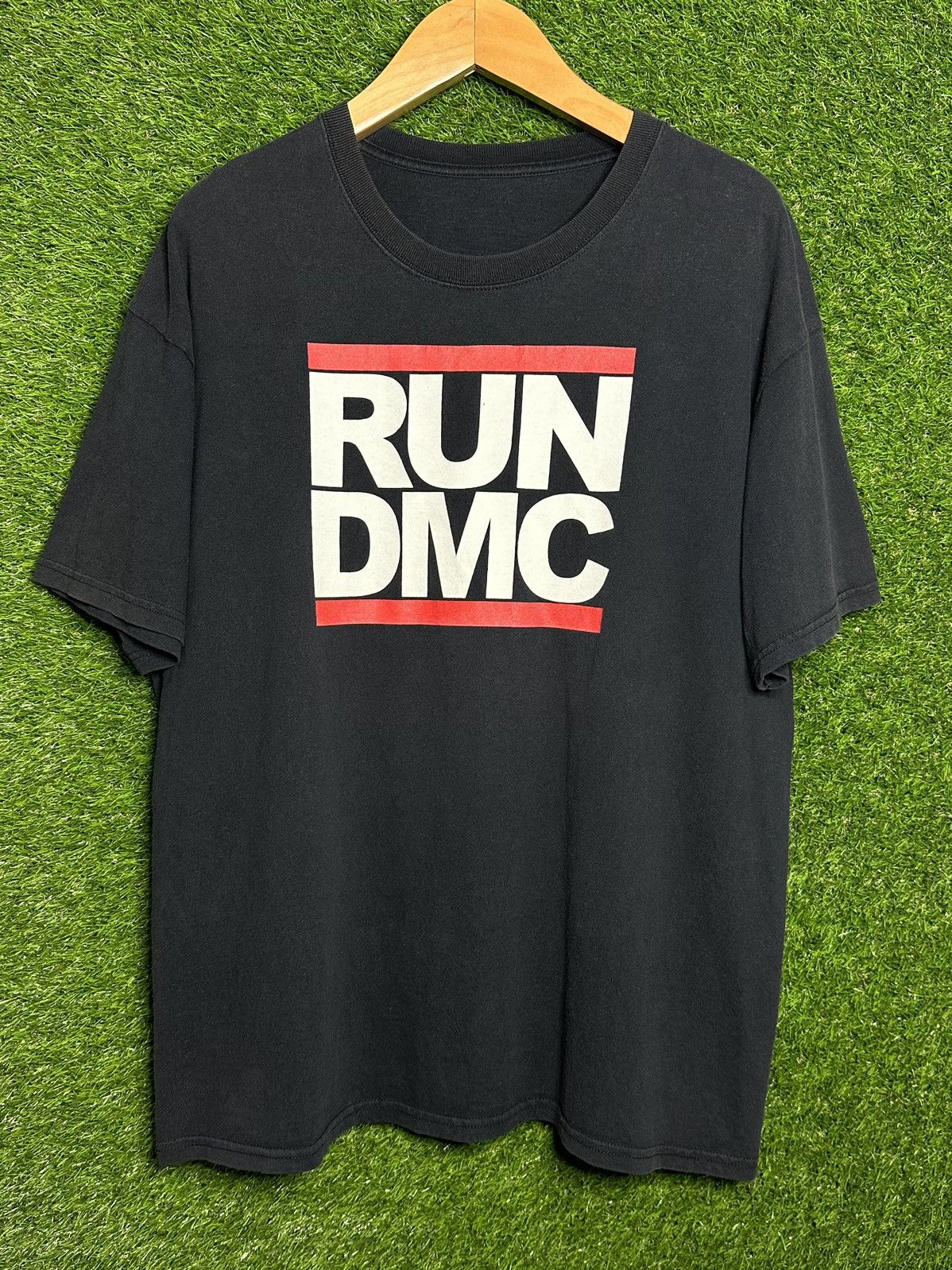 Rap Tees × Vintage 🚨Vintage RUN DMC Logo 00s Rap Tee T-Shirt Size US XXL / EU 58 / 5 - 1 Thumbnail