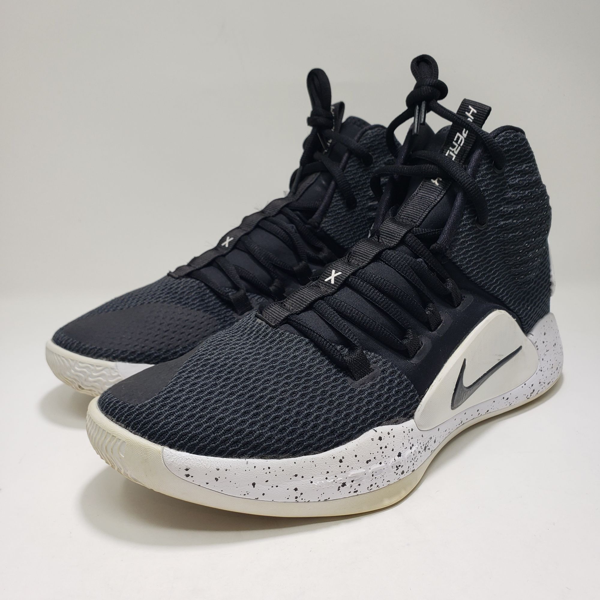 Nike Nike Hyperdunk X High Top Basketball Shoes Black/White Mens Size US 8.5 / EU 41-42 - 1 Thumbnail