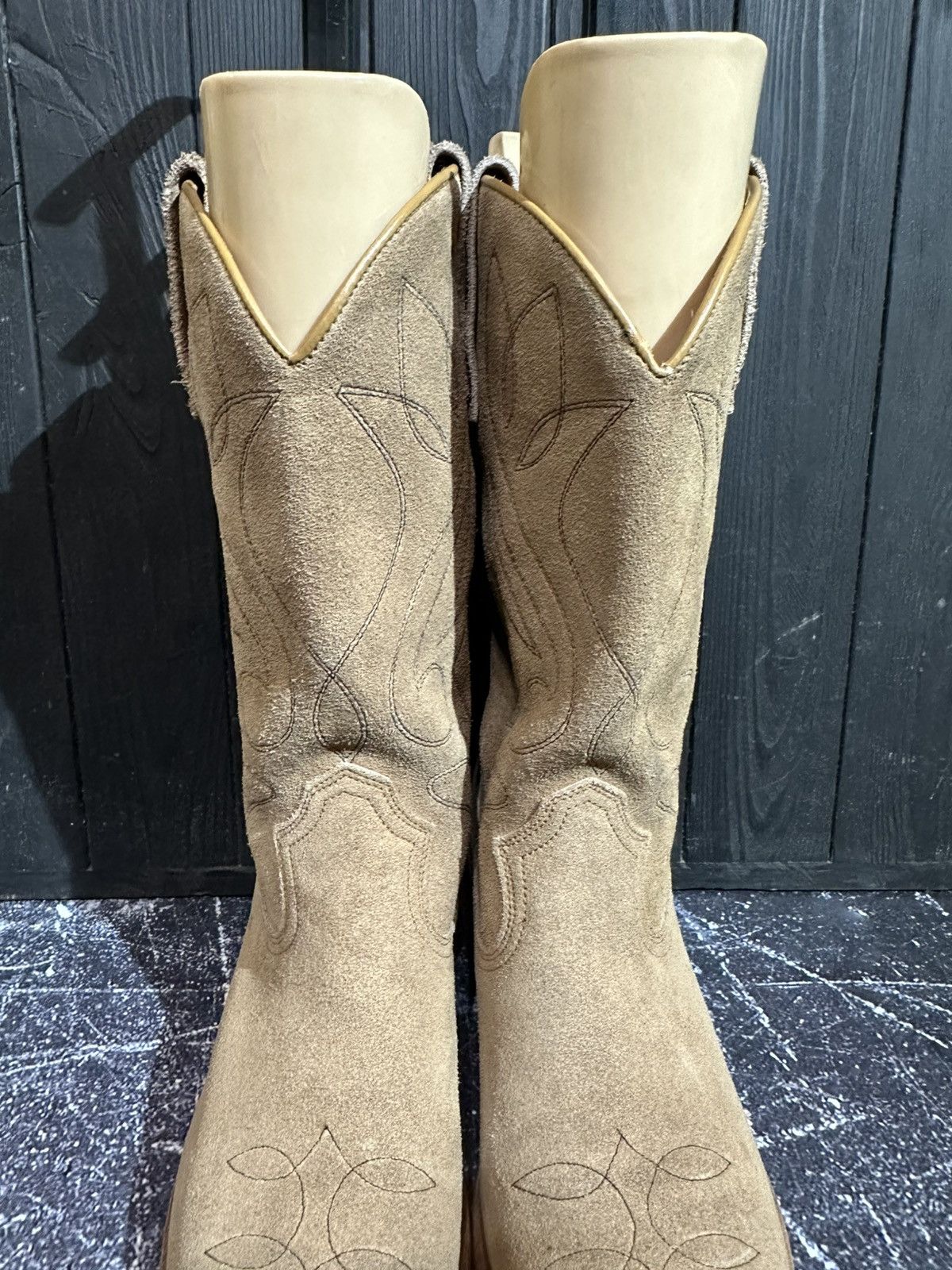 Sancho Boots Sancho Suede Western Cowboy Boots size 45 Size US 11 / EU 44 - 7 Thumbnail
