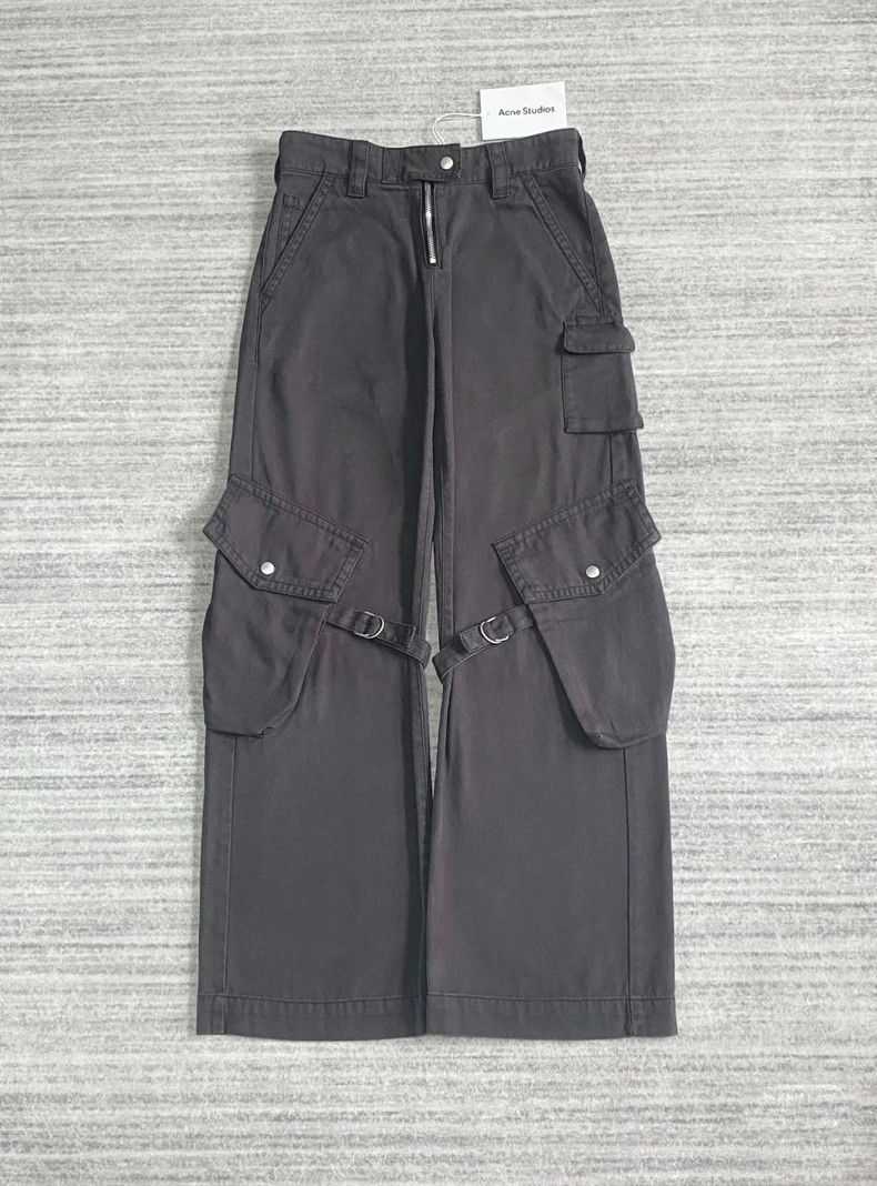 Acne Studios Acne Studios Cargo Pants in Washed Black Size US 36 / EU 52 - 1 Thumbnail