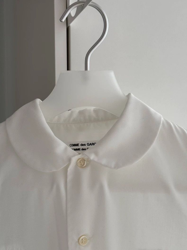 Comme des Garcons Comme Des Garcons White deconstruction cut long shirt skirt Size S / US 4 / IT 40 - 3 Thumbnail