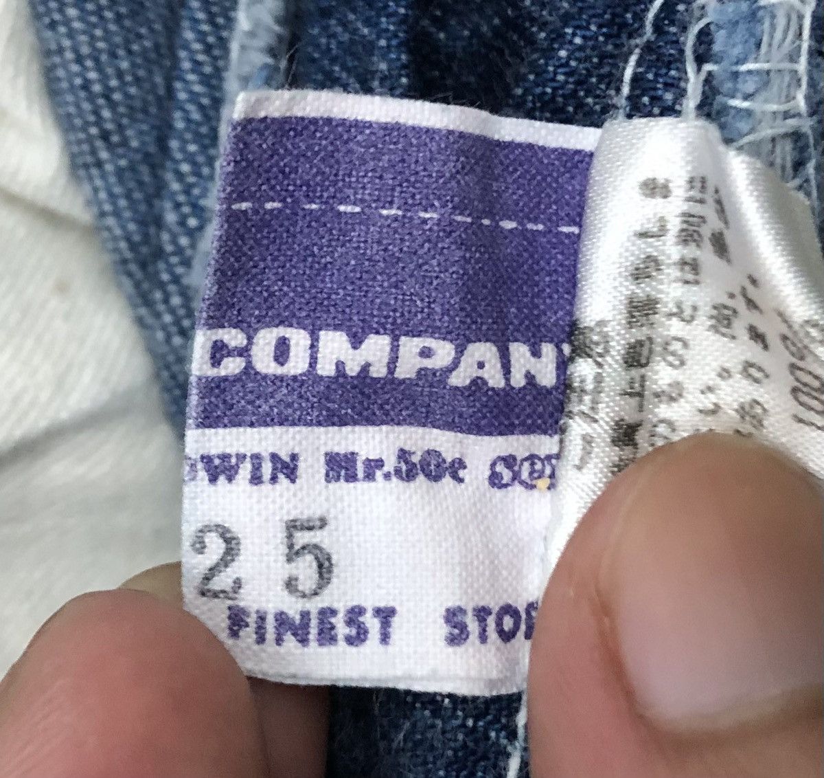 Edwin Vintage Edwin Over Works Factory Overalls Size US 29 - 24 Thumbnail