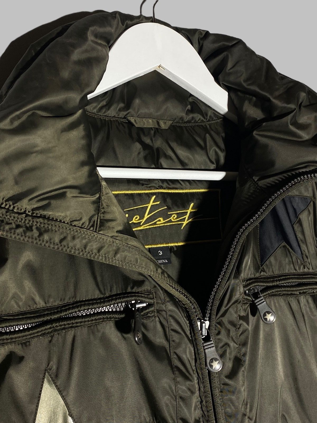 JET SET Rare Jet Set St. Moritz GB flag Stars Ski Down Jacket Size L / US 10 / IT 46 - 21 Thumbnail
