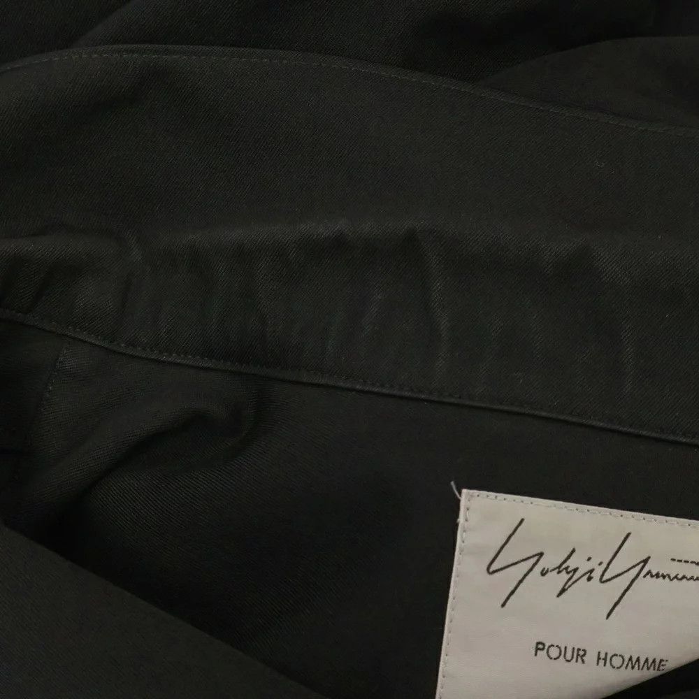 Yohji Yamamoto Yohji Yamamoto POUR HOMME14AW/Stand collar/Shirt blouse Size US XL / EU 56 / 4 - 4 Thumbnail