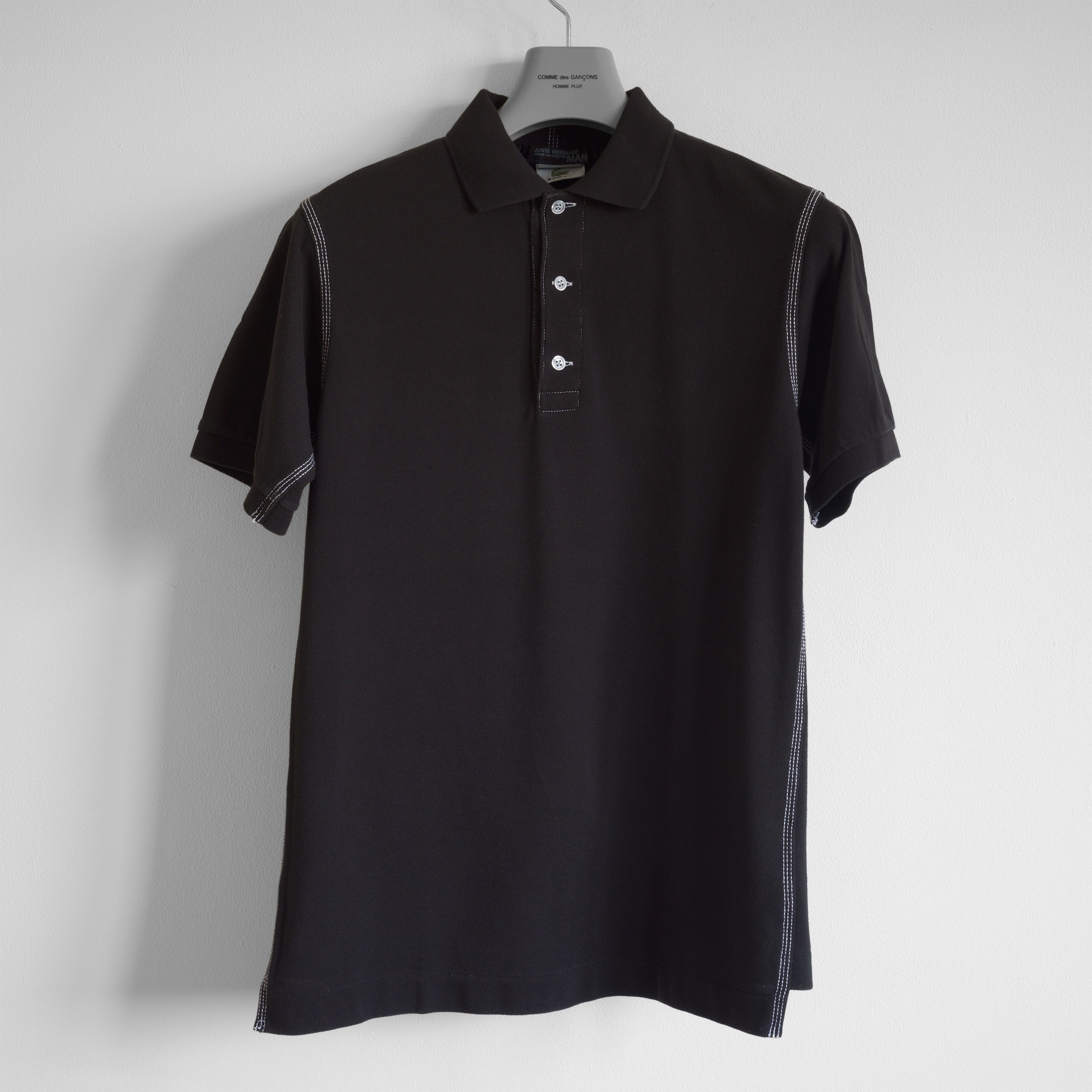 Junya Watanabe × Lacoste SS2006 JUNYA WATANABE MAN BACK-TO-FRONT LACOSTE POLO SHIRT Size US S / EU 44-46 / 1 - 2 Thumbnail