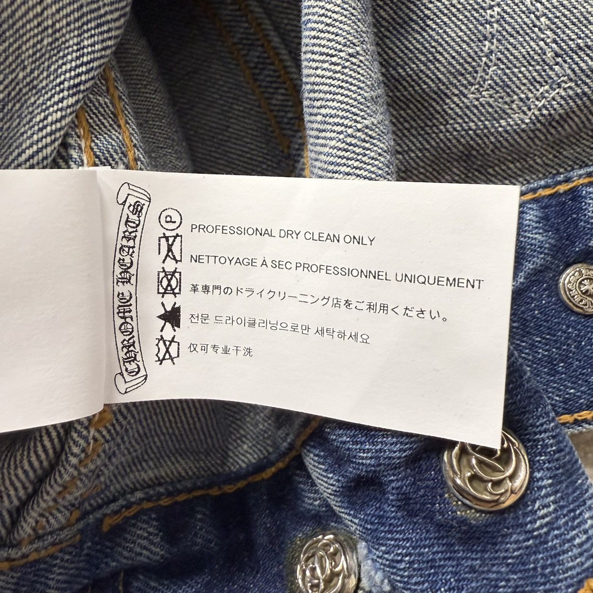 Chrome Hearts Chrome Hearts Levi’s Cross Patches Denim Shirt Size US S / EU 44-46 / 1 - 11 Thumbnail