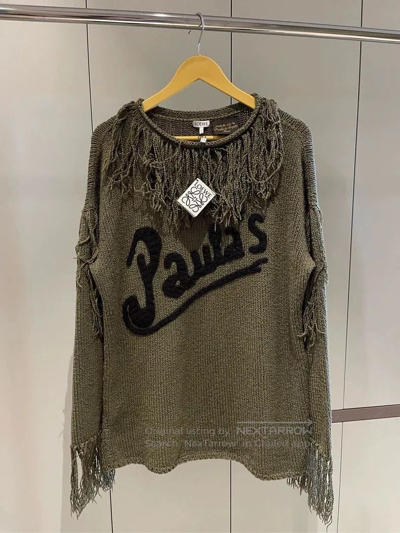 Loewe Loewe Fringe Collaborative Knit Sweater. Size US S / EU 44-46 / 1 - 1 Thumbnail