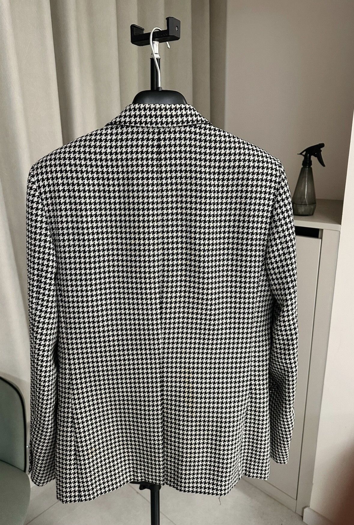 Saint Laurent Paris Saint Laurent SLP 2014SS Runway Houndstooth Suit Size 48S - 2 Thumbnail
