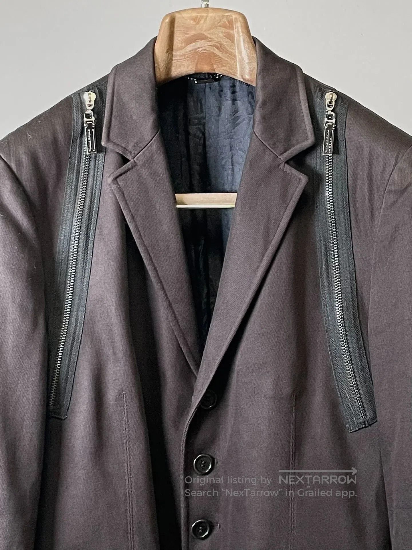 Dirk Bikkembergs Dirk Bikkembergs Double Zipper Suit Jacket. Size US M / EU 48-50 / 2 - 1 Thumbnail