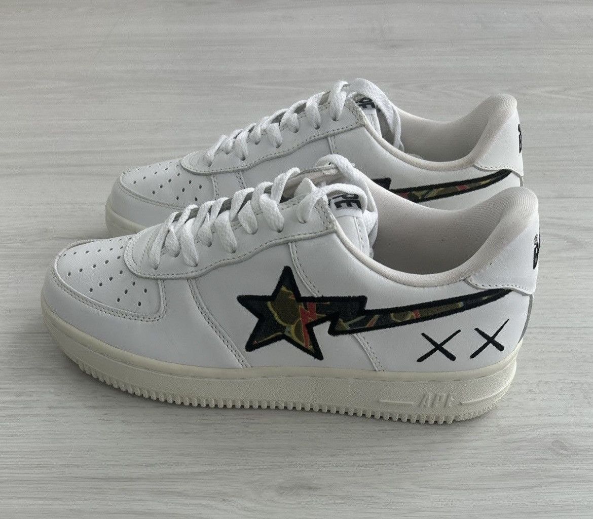 VERY RARE OG 2005 A BATHING APE X KAWS BAPESTA