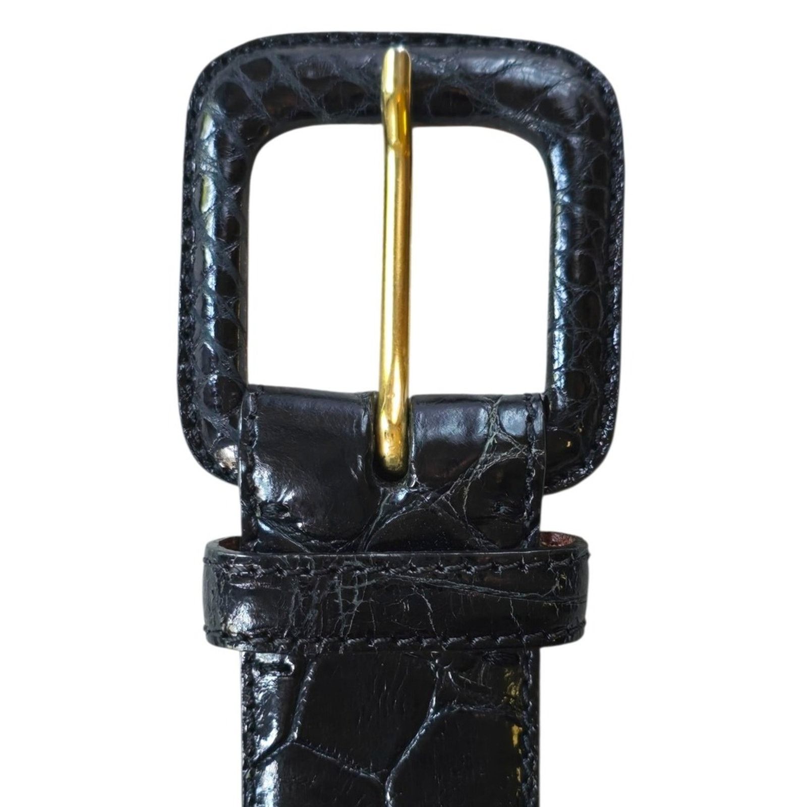 Ralph Lauren Ralph Lauren Genuine American Alligator‎ Leather Belt 30 Size 30 - 5 Thumbnail