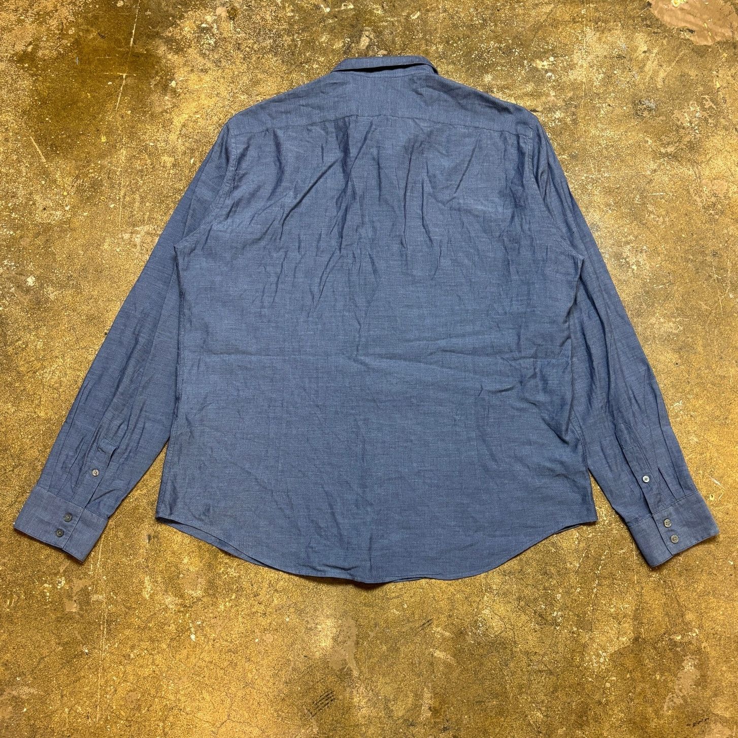 John Varvatos John Varvatos Star USA Cotton Button Down Shirt Men's XL Size US XL / EU 56 / 4 - 3 Thumbnail