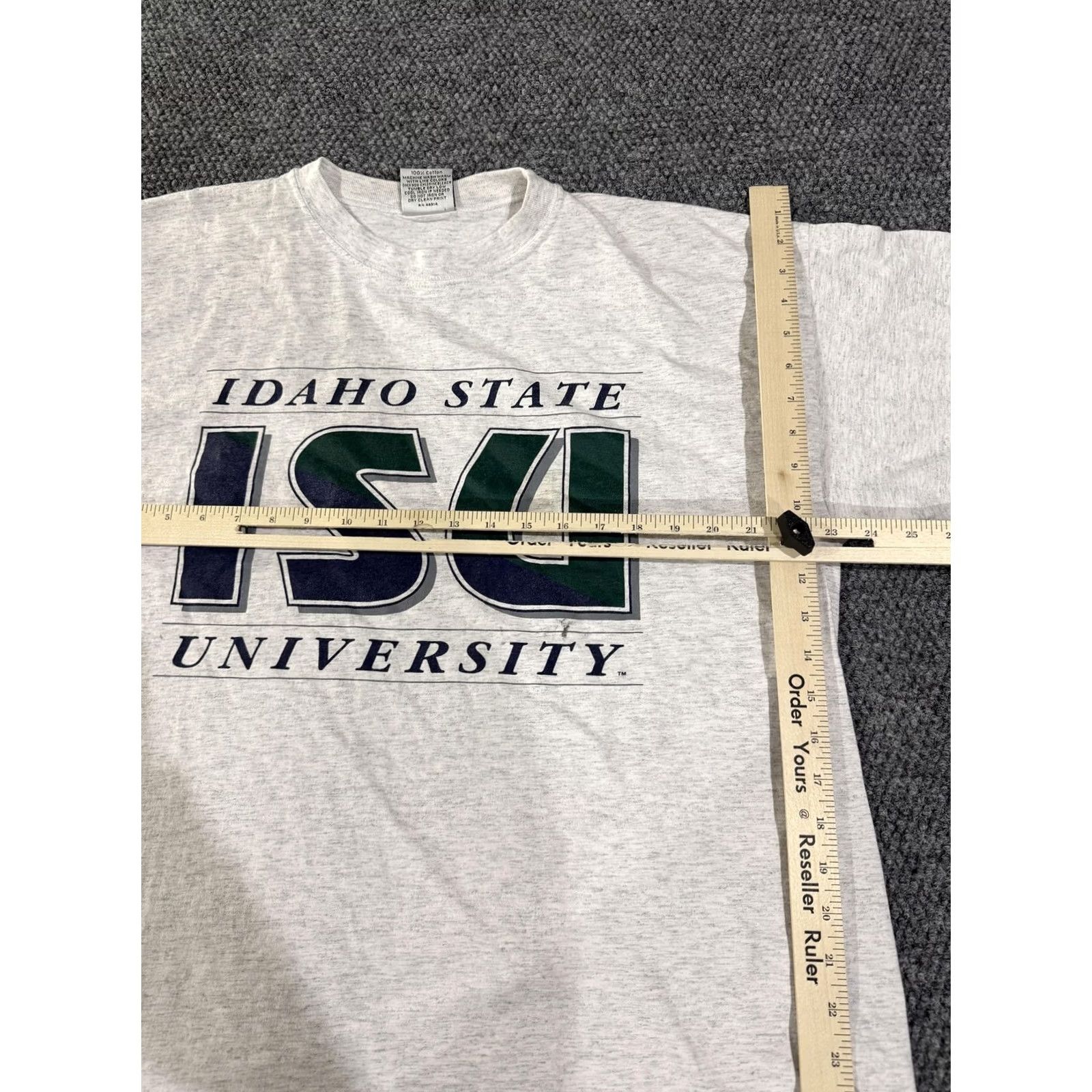 Vintage VINTAGE Gear For Sports Shirt Mens XL Gray Idaho State ISU University Graphic Shirt Size US XL / EU 56 / 4 - 5 Thumbnail