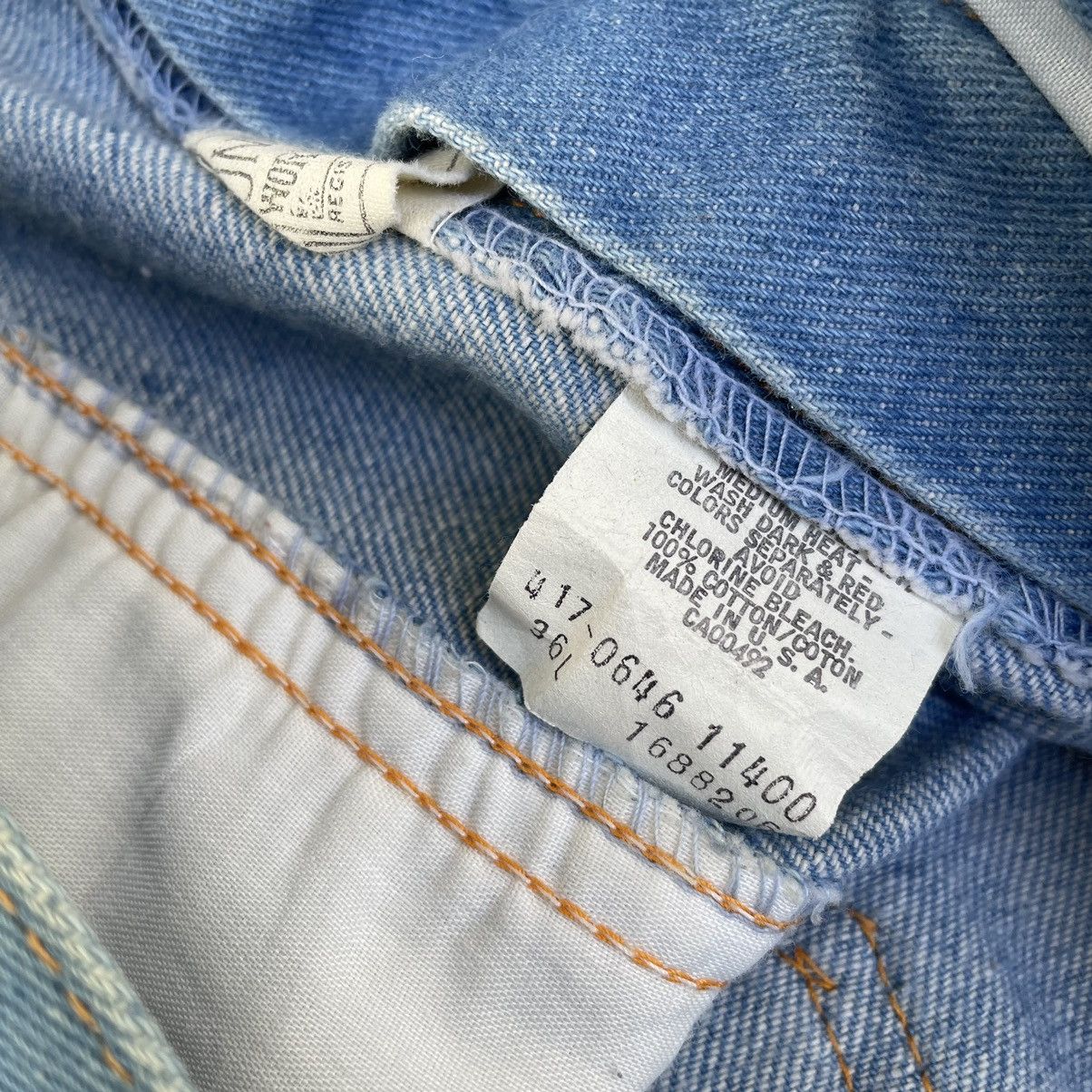 Lee Vintage 70s Lee Bootcut Denim Jeans Fade Blue Size 36 Size US 36 / EU 52 - 4 Thumbnail