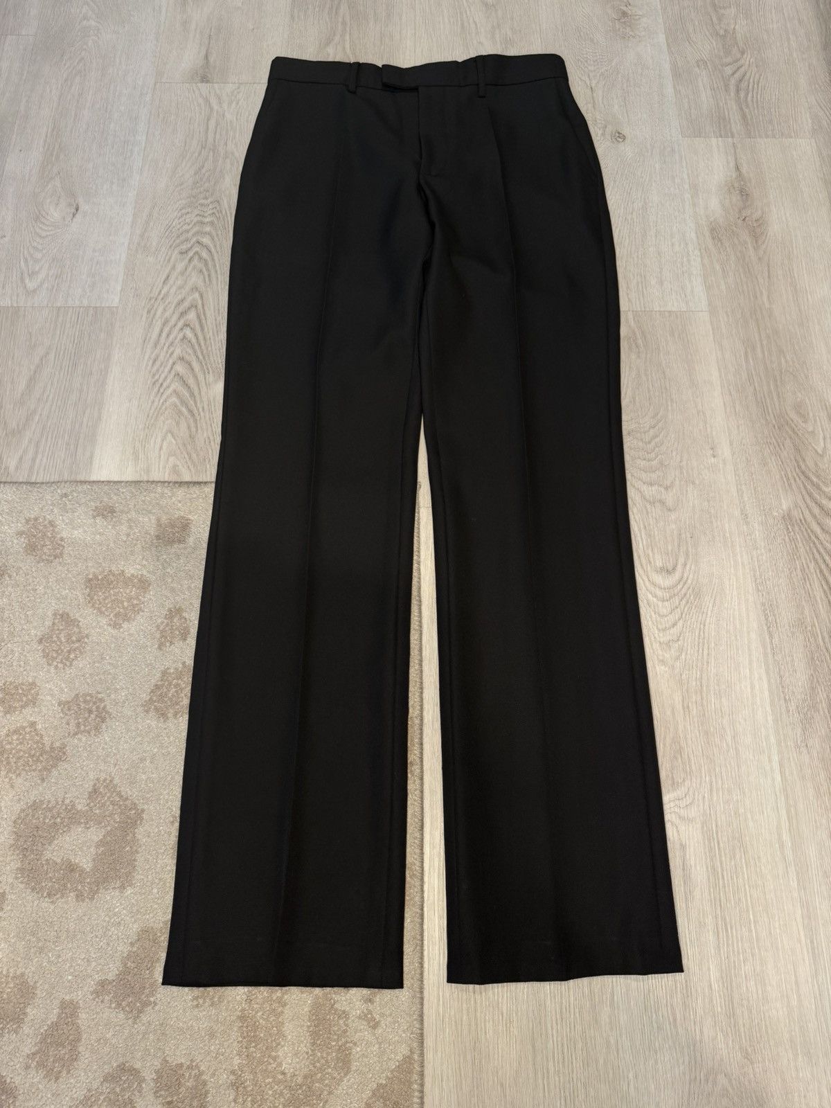 f/w 2017 wide leg wool dress pants!!