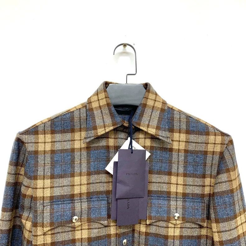 Prada Prada Plaid wool jacket 2501-Nextarrow Size XXS / US 00 / IT 34 - 5 Thumbnail