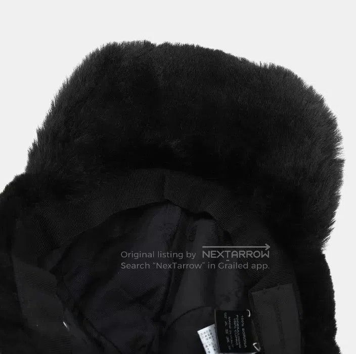 Givenchy Givenchy Black Fur Trimmed Baseball Cap Size ONE SIZE - 5 Thumbnail