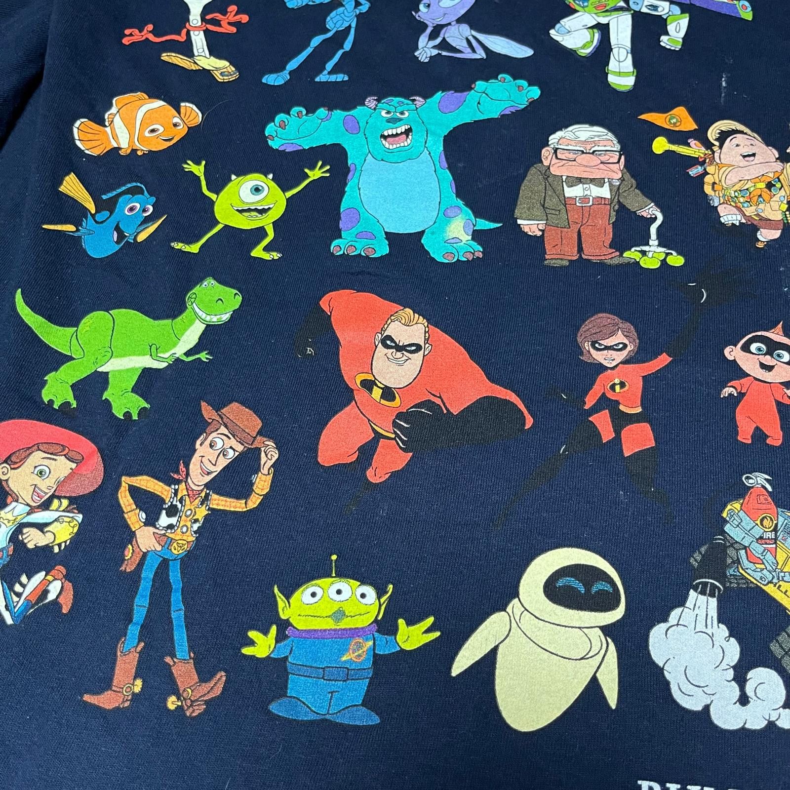 Other 👕 Pixar Character Collage Graphic Tee – Navy Size XL Size US XL / EU 56 / 4 - 4 Thumbnail