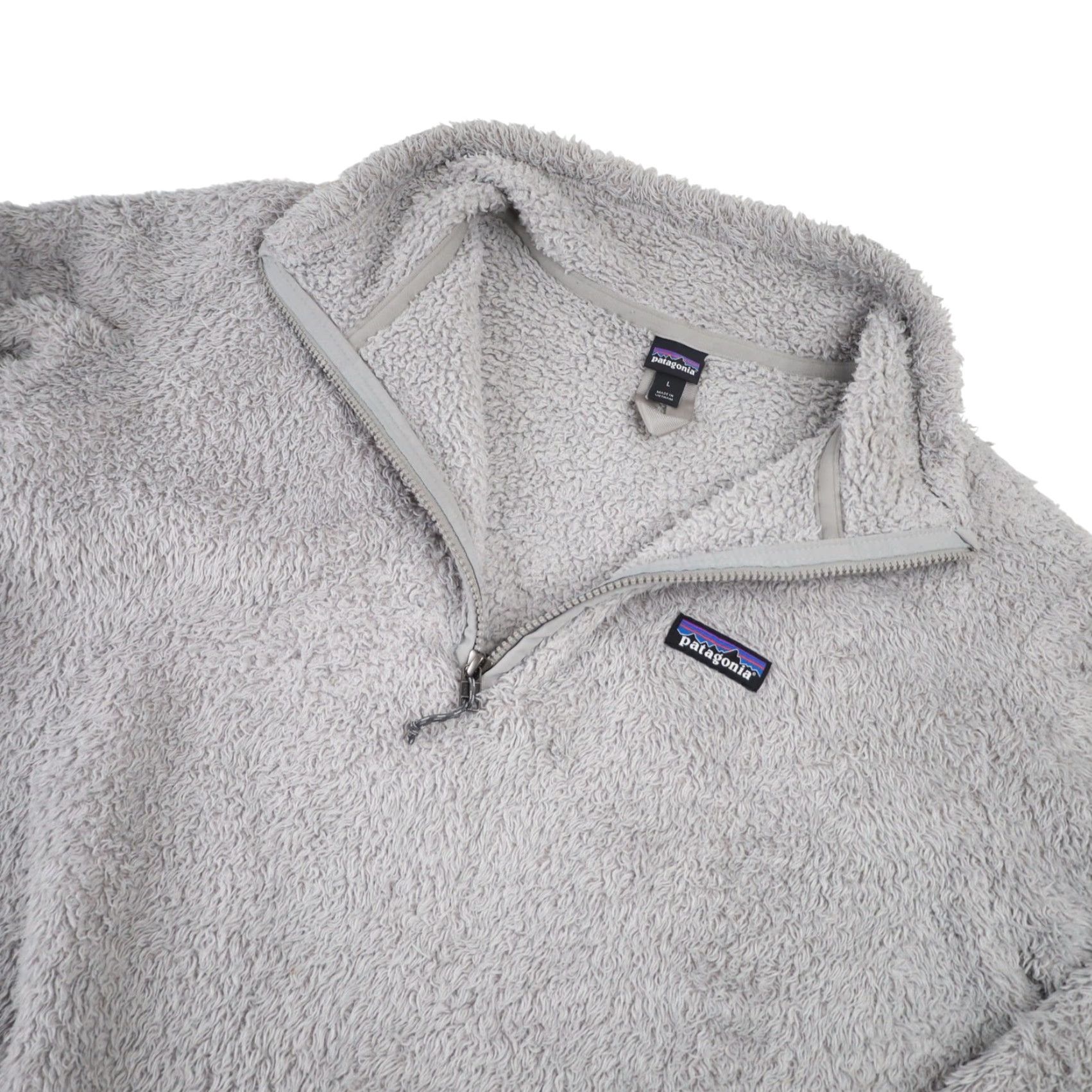 Patagonia Patagonia Sweater Mens Large Gray Fleece Pullover Deep Pile Size US L / EU 52-54 / 3 - 6 Thumbnail